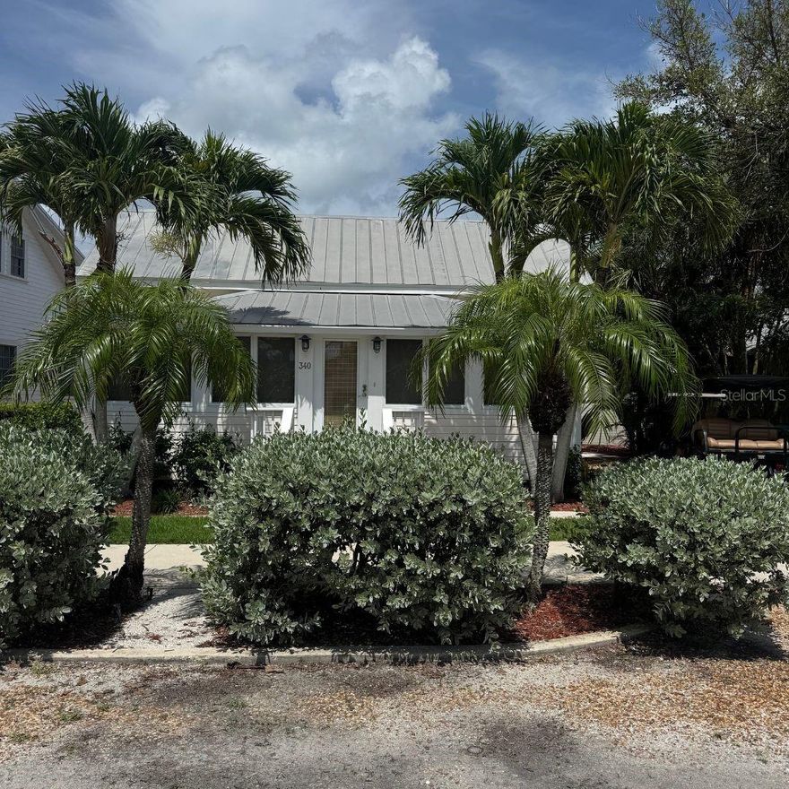 Charming 2BR/1BA cottage on Palm Avenue in Boca Grande, offering coastal character, bright interiors, and an unbeatable island location just minutes from beaches and shops.