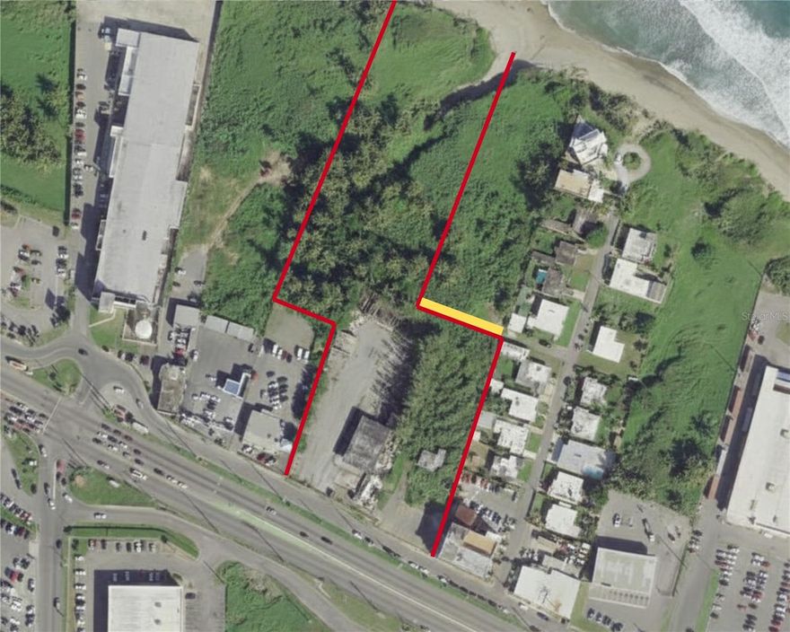 Strategic development opportunity consisting of three (3) land parcels identified as Parcel A, Parcel B, and Parcel C (Finca C), located in Carrizales Ward, Municipality of Hatillo, Puerto Rico, within an area designated for commercial and tourism-related development according to current zoning classifications.

According to title records, the property contains approximately 5.54 acres, offering flexibility for integrated planning and scalable development. The assemblage allows multiple layout configurations suitable for commercial, tourism, or service-oriented projects subject to applicable permits.

Parcel C (Finca C) features direct frontage along State Road PR-2, providing strategic visibility, vehicular accessibility, and commercial exposure. The property also offers ocean views, enhancing its scenic value and potential appeal for hospitality and tourism-oriented developments.

ZONING AND REGULATORY FRAMEWORK:

Zoning Classification: CT-I (Intermediate Commercial Tourist)
Land Use Classification PT and PUT: SU (Urban Land)
Overlay District: APE-ZC (Karst Special Planning Area)
Not located within a floodway.
Subject to Puerto Rico Land Use Plan, Tourism Interest Zones incorporated into the current Joint Regulation, and the Karst Special Planning Area Plan and Regulations (PRAPEC).

PERMITTED USES (among others):

Hotel, eco-lodging, tourist villas, condo-hotel, short-term lodging, professional offices, financial institutions, restaurants, retail uses, art galleries, gyms, daycare centers, vehicle rental, startups, specialized lodging and compatible tourism-related uses subject to applicable regulations.

LAYOUT:

Parcel C (Finca C) — Strategic frontage along PR-2 with existing structures as shown on the survey plan.
Parcel B — Primary parcel as described in title records.
Parcel A — Complementary parcel with public road access.

POSITIONING:

The combination of commercial-tourism zoning, significant land area, ocean views, and prime roadway exposure presents characteristics suitable for hospitality, commercial, service, and tourism-oriented development evaluation, subject to permits and approvals.

NOTE:

Areas, boundaries, and characteristics are subject to verification according to survey plans and recorded documentation.