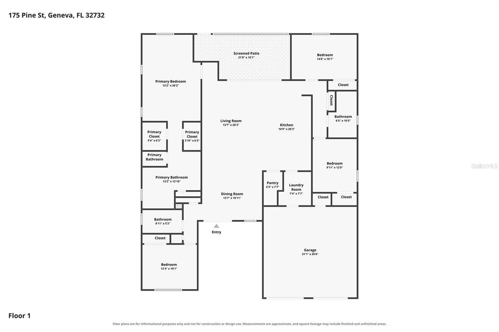 Photo of 175 Pine Street, Geneva, FL 32732 (MLS # O6444180)