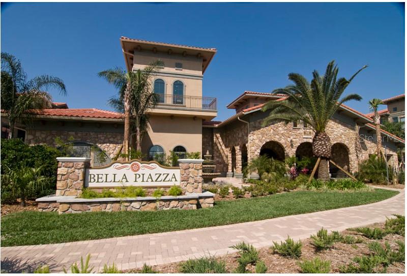 Move-In Ready. Beautiful Italian Mediterranean style 4 BED 3 BATH second floor condominium! Located in the heart of Davenport, Bella Piazza community offers a relaxed atmosphere and a private South-facing balcony for soaking up the Florida sunshine. Enjoy a range of community amenities, including 2 swimming pools, a spa, a kiddie water playground, a business center, BBQ area, and a fitness center—all managed right on-site. Inside, you'll find tile flooring in the common areas and carpeting in the bedrooms. The kitchen and baths feature elegant granite counter-tops and beautiful wood cabinetry. Conveniently situated just minutes from Disney and close to shopping, dining, and schools.