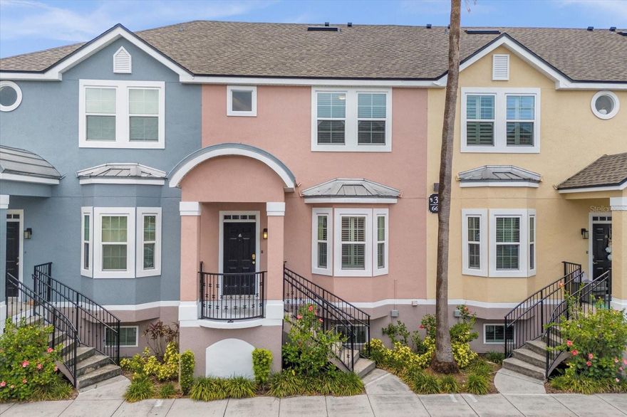 PRICED TO SELL : Motivated seller Opportunity to own 2 bedroom 2.5 Bath - 2 car garage condo in the Heart of Metrowest, a vibrant suburb
immersed with charming colors, lakes and amenities to enjoy. Home features three levels, on the first level you find a utility space with laundry
and access to the garage. Second floor offers the main living room, kitchen and dining area. Third floor includes master bedroom with walk in
closet and second bedroom with walk in closet. This beautiful, master planned community has tranquil surroundings and all the convenience of
urban living, amusement parks, shopping, and access to all major highways.. The Hamptons community is located on Turkey Lake which has a
boat ramp & dock and on MetroWest Golf Course! 24-hr manned gate, indoor basketball court, 4000 sqft fitness center, 2 pools, 2 spas and more.
Home features new HVAC system, window shutters
L