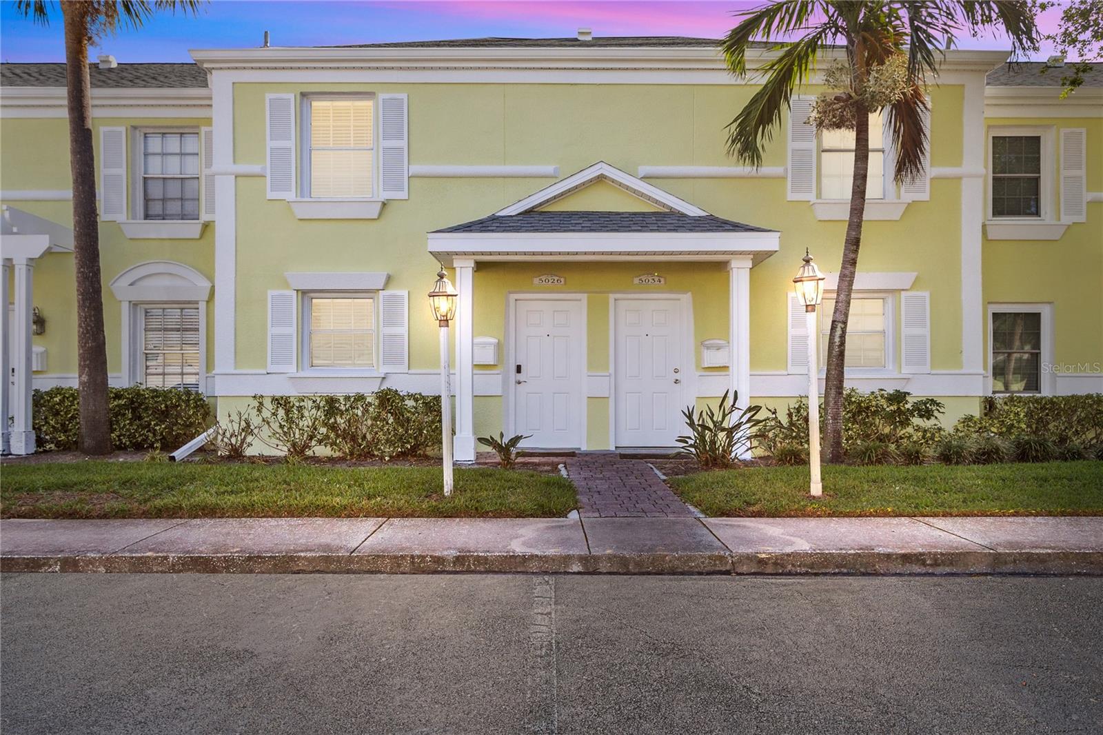 Fully Furnished (30 day minimum) Turn Key Rental in Waterfront 2BR/2.5BA townhome in gated Waterside at Coquina Key. Watch sunrise & dolphins from the master balcony! Features 1 king bed (master w/ ensuite) & 2 double beds in guest room (bath w/ tub). Enjoy a waterfront patio, full kitchen, WiFi, Smart TVs, A/C, washer/dryer, and free parking. Just 1 building from Yacht Club & pool. Resort amenities: 2 heated pools, hot tubs, gyms, clubhouse, tennis, pickle-ball, fishing pier & more. 10 mins to Downtown St. Pete, 20 mins to St. Pete Beach. Background/ HOA APPROVAL REQUIRED. Rented Out All of March 2026.