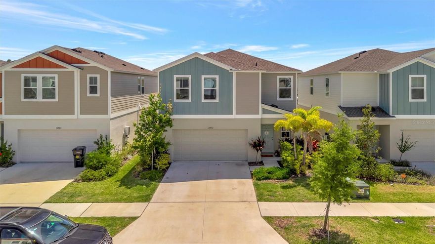 $2000 CREDIT TO CLOSE BY END OF 2025 | NEW MAYTAG DISHWASHER | FULLY FENCED IN | GLASS DOOR SHOWER

Welcome to our 4B|2.5B nearly brand new home in the Hawkstone community. Built right at the end of 2023, everything is like new and kept in perfect condition. There's already been some UPGRADES including a FULLY FENCED IN yard, a newer MAYTAG DISHWASHER with warranty, and a GLASS DOOR shower in the master bedroom! With 4 bedrooms and 2.5 bathrooms, there's plenty of space for a family. Downstairs is an open concept living area with vinyl flooring throughout, a large kitchen island, stainless steel appliances (fridge/freezer & water dispenser, oven/stovetop, dishwasher), and a large walk-in pantry. Plenty of NATURAL SUNLIGHT from the windows and sliding glass door to the large 40x20 fenced-in backyard! Upstairs are the 4 bedrooms, 2 full bathrooms, and a library/den. The master suite gets all the morning sunlight! It has TWO WALK IN CLOSETS, a tiled master bath with dual sinks and a glass-door walk-in shower! Each guest bedroom has it's own closet and share the second bathroom with a tub/shower combo. The laundry is upstairs (WASHER & DRYER INCLUDED). Downstairs is also the half-bath and the attached 2 CAR GARAGE. The home includes quartz countertops throughout, luxury vinyl plank flooring, stainless-steel GE appliances, and a modern airy interior design. 

The community is resort-style living with several playgrounds, parks, and TWO POOLS (lagoon and lap pool). There's also a large dog park and several ponds with walking trails. We even have PICKLEBALL COURTS and bocce ball turfs. Plenty of palm trees for shade!