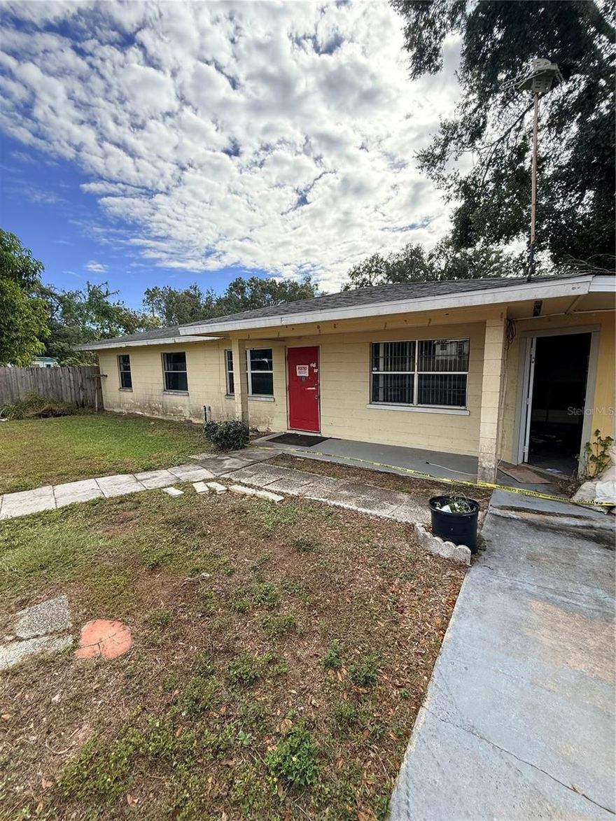 Short Sale. Investor Special! This 3-bedroom single-family home on a generous 0.3-acre lot is a prime opportunity for those looking to renovate and add value in a growing market. The property was recently flooded and is being sold strictly as-is, offering a blank canvas for a full interior restoration to its 1,248 square feet of living space. Located just minutes from downtown Frostproof and beautiful local lakes, this 1955-built block and frame home is perfect for a flip or a long-term rental addition to your portfolio. Buyer or buyer's agent to verify any and all information. Please send offer on As-Is Contract along with proof of funds.