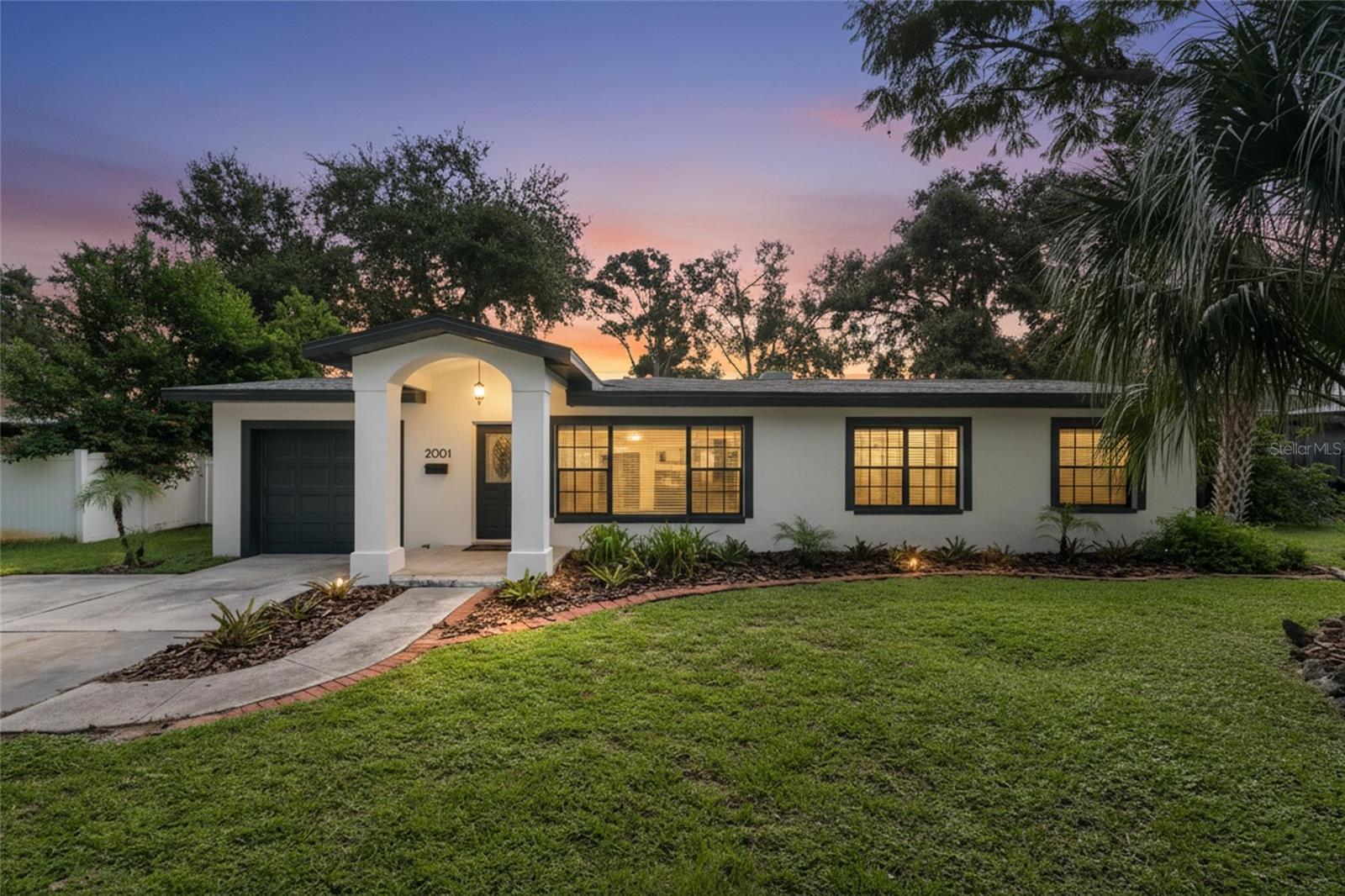 This 3/1/1 home is move-in ready. Fresh paint inside and out gives you time to settle in to your new home and neighborhood. The open floor plan allows you many decorating and design options. The in-ground pool is a great place to cool off during the summer heat and the wood burning fireplace will take the chill out of the air in the winter. There is no need to worry about storms. The windows are slider are hurricane rated.The pool screening was completed in 2025 along with having the fireplace cleaned and inspected. The roof was new in 2022. The added bonus of making this your home is it is only minutes from parks and beaches.