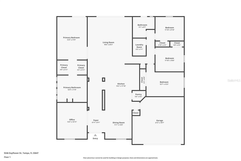 Photo of 9246 Dayflower Drive, Tampa, FL 33647 (MLS # O6316610)