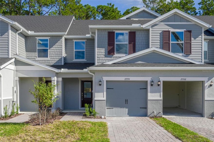 Move-in Ready!!! Brand-new 3 Bed / 2.5 Bath Townhome in The Sanctuary, desired community in Clermont.
This modern home features living areas, a spacious stylish kitchen, garage with epoxy, no TUB baths and a peaceful conservation view from the backyard. Located in a new community with top-notch amenities—resort-style pool, clubhouse, fitness center, playground, and family-friendly gathering spaces. Easy and fast application process.
Book your showing today and discover the charm of The Sanctuary living!!!