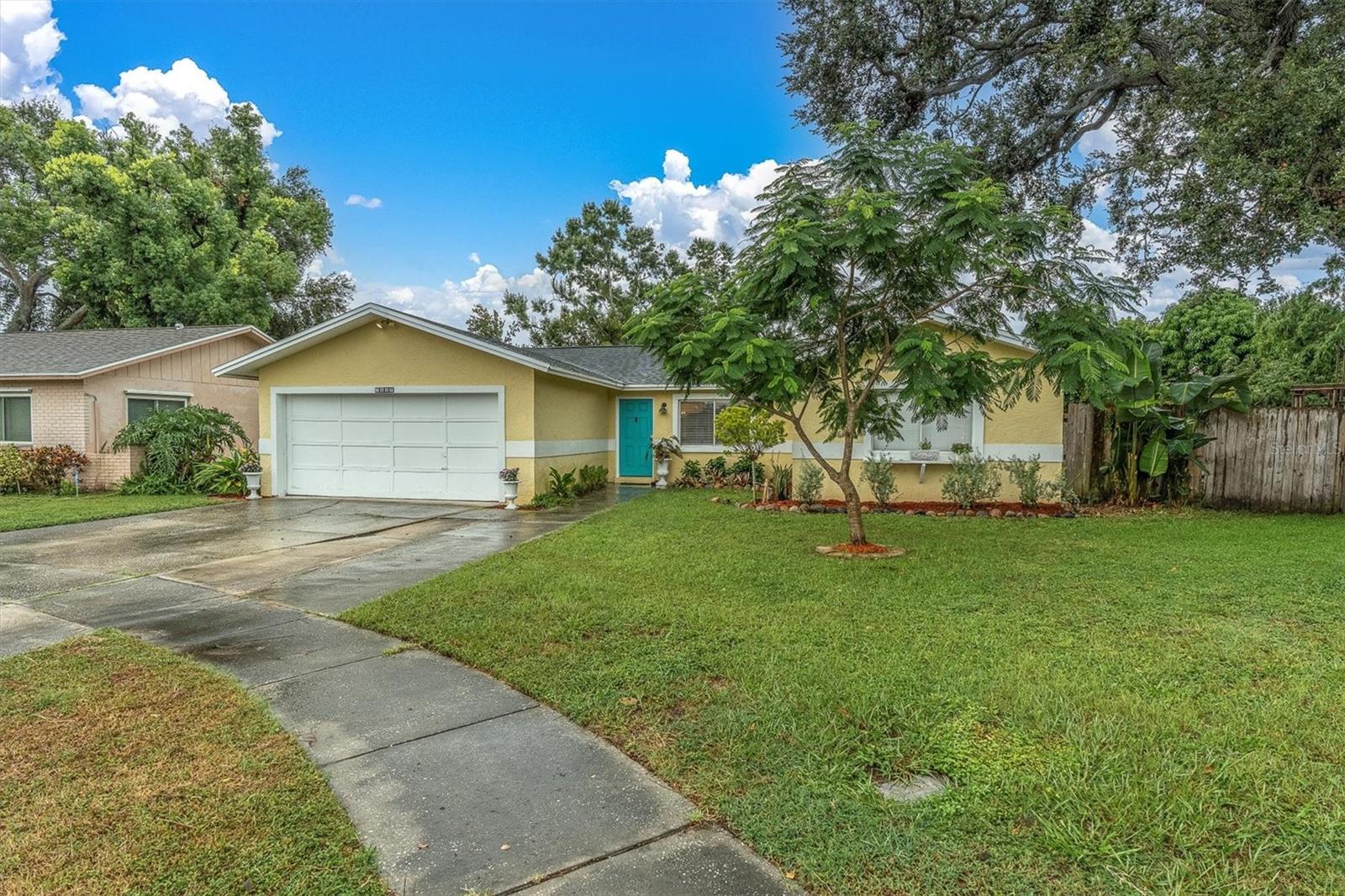 Welcome to 7802 Bristol Ct, St. Petersburg—a 4-bedroom, 2-bath home with a rare double garage, tucked on a quiet cul-de-sac in sought-after West St. Pete. The primary suite offers a spacious walk-in closet and an updated bathroom, while the open layout features easy-care porcelain tile flooring, a bright kitchen with granite counters, and seamless flow to the screened patio and generous backyard with plenty of room for a pool! The outdoor space is perfect for family fun, entertaining, or future value. Located in unincorporated Pinellas County, the property also opens doors for flexible investment opportunities such as short-term rentals. Just 15 minutes from Downtown St. Pete, Clearwater, two airports, and the Gulf beaches—and close to Northside Christian School, Bay Pines VA, shopping, and dining—this home offers comfort, style, and an unbeatable location.
Disclaimer:
All listing information is deemed reliable but is not warranted or guaranteed. Buyers are strongly encouraged to perform their own inspections, verify all property details, and rely on their own due diligence before making purchase decisions.