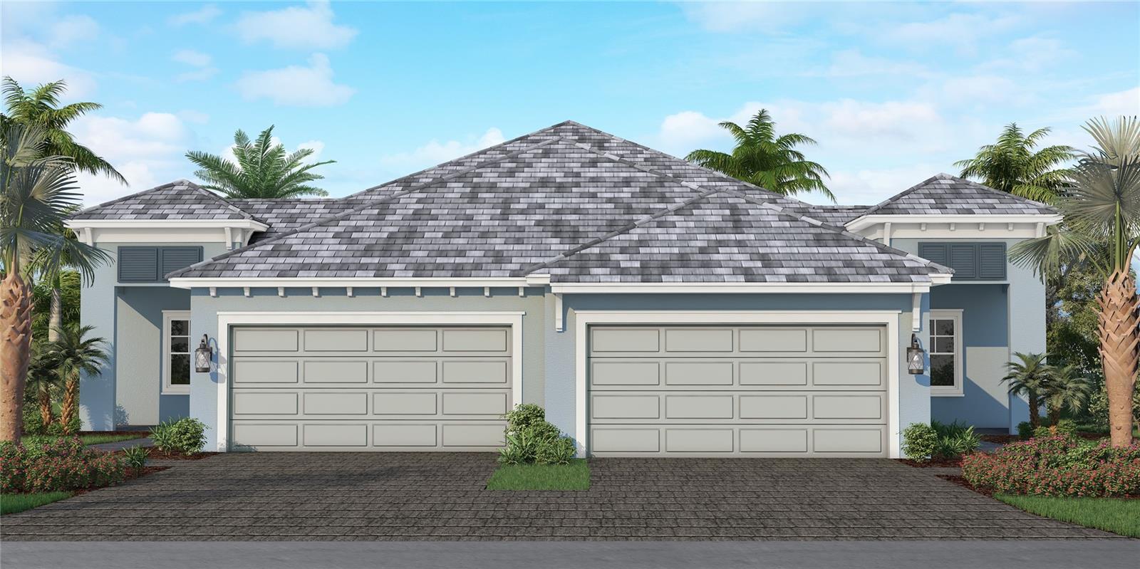 Under Construction. Popular Neal Communities Crystal Sand 2 plan offering open layout with 2 bedrooms/ 2 bathrooms + Formal Dining Room and 2 car garage. Wood look Vinyl Plank throughout home, no carpet. Quartz counter-tops in kitchen and bathrooms. Soft-close Dovetail Cabinets in Kitchen, GE Appliances. Maintenance assisted Golf cart community 1.9 Miles from Waterside place, backing up to preserve! Impact Glass throughout, Paver driveway and extended covered lanai, Tile roof, Smart Home System, Natural Gas Rough In on lanai for outdoor Grill & Hook Ups.