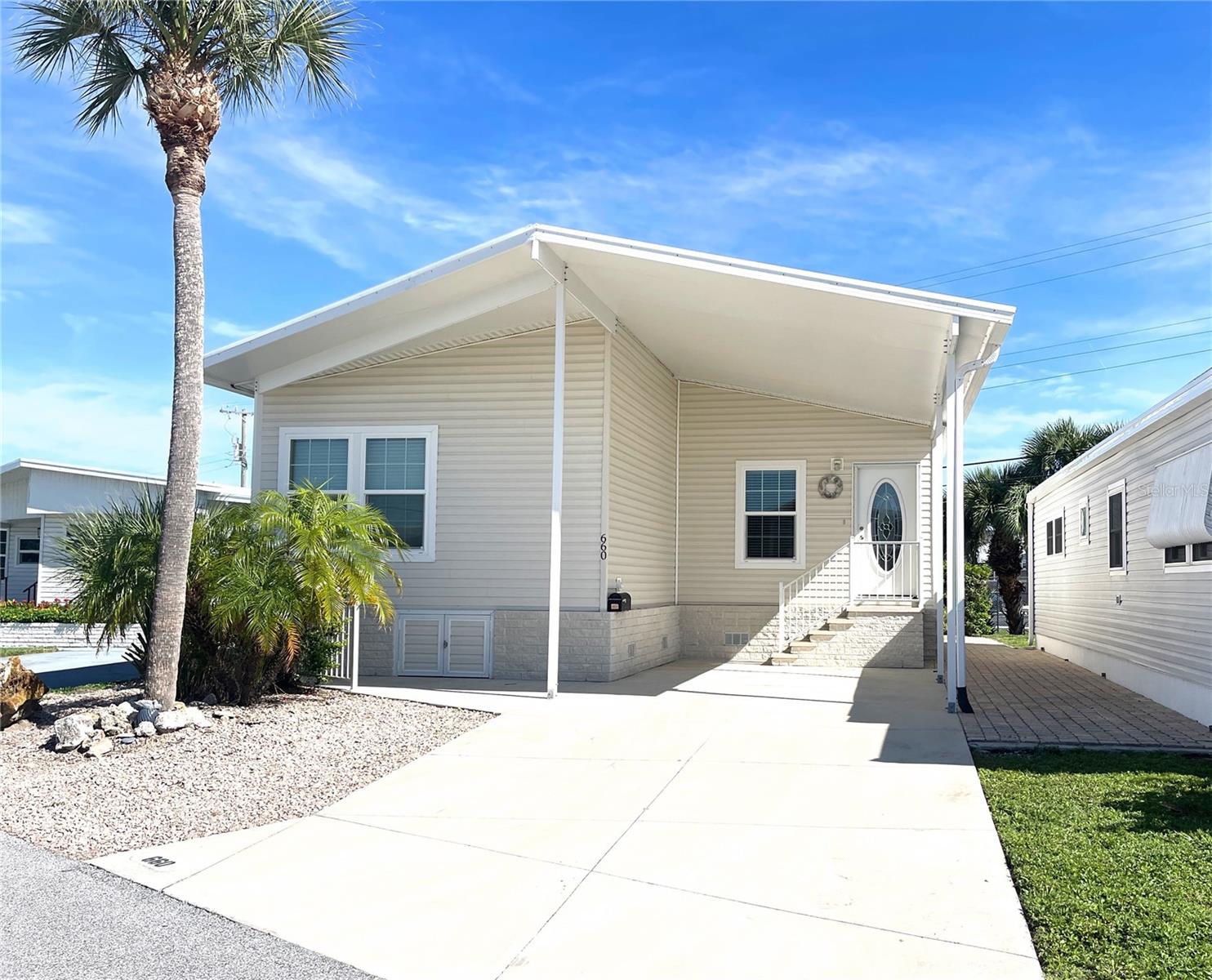WELCOME TO THIS BEAUTIFULLY MAINTAINED 2013 BUILT 2 BEDROOM, 2 BATH HOME, IN HIGHLY DESIRABLE COUNTRY CLUB ESTATES. FEATURING SPLIT BEDROOMS. PRIMARY BEDROOM HAS A WALK IN CLOSET AND ATTACHED BATHROOM, WITH SHOWER, DOUBLE SINKS AND A TUBULAR LIGHT. KITCHEN HAS BUILT IN OVEN AND MICROWAVE, STOVE TOP WITH WIDE WALL MOUNTED RANGE HOOD, DISHWASHER, WITH COUNTER FOR EATING AND ENTERTAINING. BACK PORCH OVERLOOKING THE PATIO, HAS EASY ACCESS TO THE VENETIAN WALKING AND BIKING TRAIL.
ENJOY THE FLORIDA LIFESTYLE, WITH ACCESS TO THE COMMUNITY, INCLUDING TWO CLUBHOUSES, BOTH WITH FULL KITCHENS. ONE HAS A STAGE FOR THE MANY PRODUCTIONS, AND BANDS FOR ENTERTAINMENT AND DANCING. THE OTHER SITS ON THE WATERWAY WITH MANY DOLPHIN AND MANATEE SIGHTINGS. BOAT SLIPS AVAILABLE TO RENT, WITH EASY ACCESS TO THE INTRACOASTAL WATERWAY AND GULF. THERE IS A HEATED POOL AND HOT TUB, PICKLEBALL, CORNHOLE, SHUFFLEBOARD, A FITNESS CENTER, LIBRARY, SEWING ROOM, PING PONG, BILLIARDS. BOOK CLUB, POKER, BRIDGE, TRIVIA, BINGO, TOO MANY GROUPS TO MENTION. GOLF CART PARADES AND SCAVENGER HUNTS. EASY ACCESS TO SHOPPING, BEACH, HISTORIC DOWNTOWN VENICE. ACCESS TO TRAIL, FOR WAKING OR RIDING YOUR BIKE