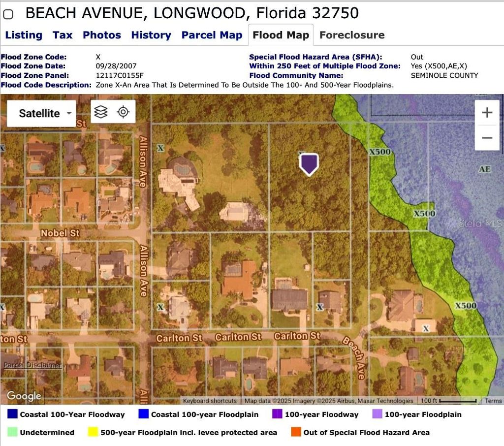 Photo of Beach Avenue, Longwood, FL 32750 (MLS # O6314791)