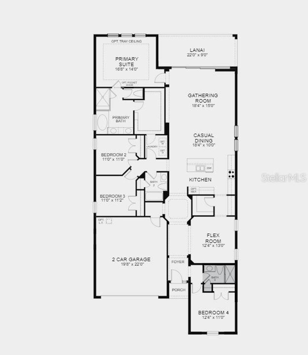 Photo of 2119 RIPARIAN LANE, WESLEY CHAPEL, FL 33543 (MLS # A4566347)