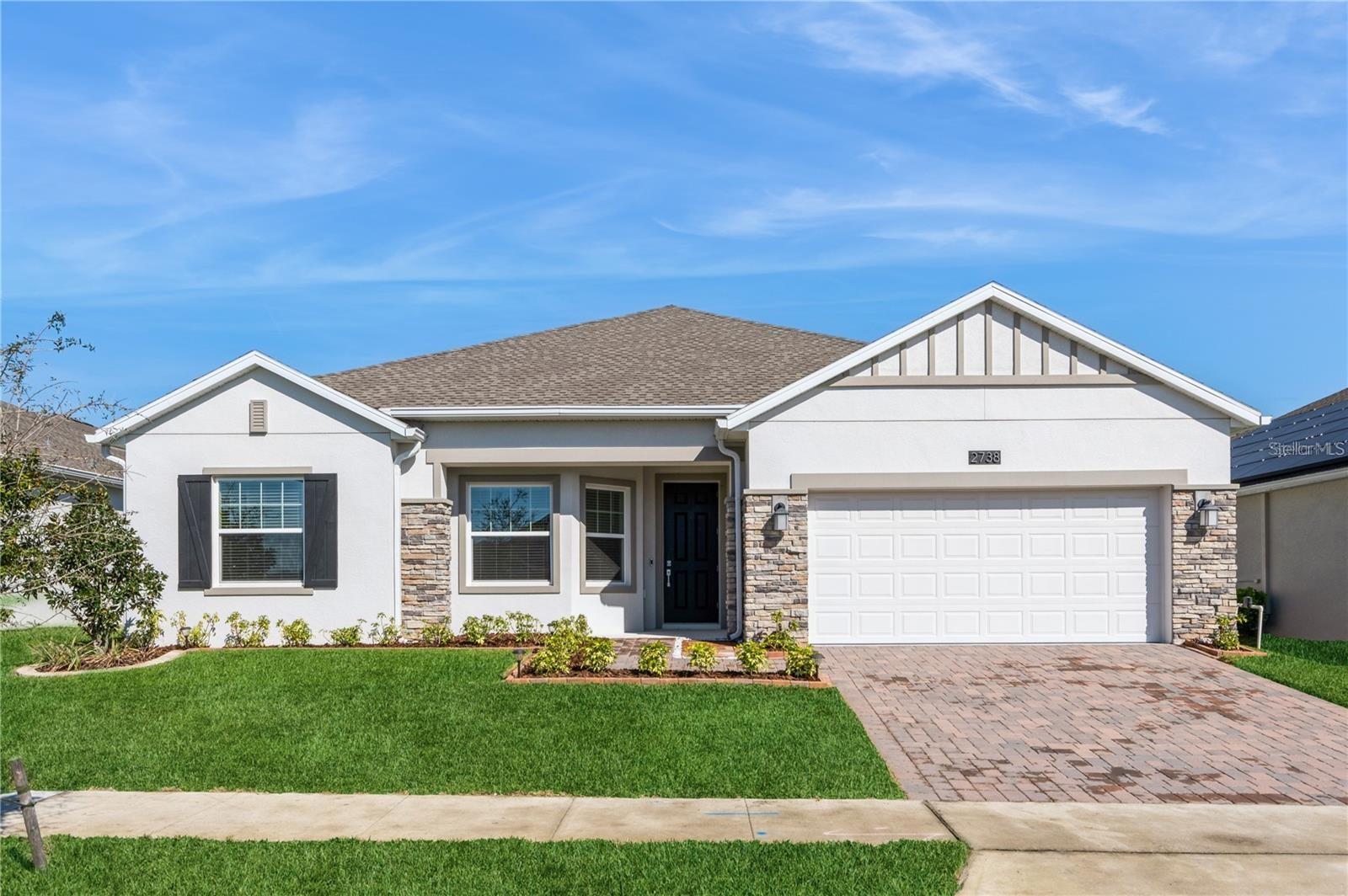Welcome to Arden Park North, a community designed for beauty, comfort, and connection!
This like-new, 4-year-old home features 3 bedrooms, 2 bathrooms, and a versatile flex space that can easily serve as a 4th bedroom. Step inside to an inviting open floor plan where the spacious kitchen overlooks the family room and dining area—perfect for everyday living and entertaining. The kitchen boasts an oversized island, stainless steel appliances, stylish cabinetry with backsplash, abundant storage, and a walk-in pantry.
The master suite is a private retreat, complete with a large ensuite bathroom featuring a soaking tub, walk-in shower, dual vanities, and an expansive walk-in closet. Tile flooring flows beautifully throughout the first-floor living spaces and wet areas. The home is tucked near a cul-de-sac for added privacy, and the tandem garage offers extra storage or workspace.
Arden Park North is celebrated for its distinctive architecture, mature oak trees, and serene natural Florida meadows. Residents enjoy resort-style amenities, including a sparkling pool, clubhouse, fitness center, playgrounds, scenic parks, and direct access to the award-winning West Orange Trail—spanning 22 miles for biking, jogging, and walking. Within the community, you’ll also discover beautiful scenic walking trails, lush landscaping, and thoughtfully designed green spaces that enhance the neighborhood’s charm.
Ideally located just minutes from major highways, including Florida 429 and the Turnpike, you’ll have convenient access to downtown Orlando, Disney, Universal, and Orlando International Airport.
Don’t miss this incredible opportunity to live in one of Ocoee’s most sought-after communities. Call today to schedule your private tour!