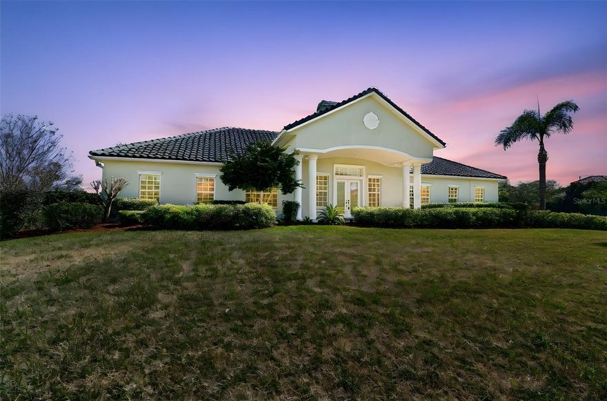 This turnkey residence spans 3,221 square feet and features four bedrooms, four bathrooms, a bonus flex/office space, a 3 car garage with oversized ceilings and storage AND a private guest house. The home has been completely remodeled with interior details including double glass entry doors, crown molding, and floated hardwood flooring and a kitchen worthy of a chef, new paint throughout interior and all bathrooms have been renovated. New tile roof was added in 2025 and A/C 2024

The layout offers an oversized family room with a wood burning fireplace and expansive windows overlooking the pool. The kitchen is equipped with quartzite countertops, a large island, and brand new stainless-steel appliances, including double ovens. For added privacy, the split-level floor plan separates the primary suite, which features a large walk-in closet system and a bathroom with dual sinks, a spa tub, and a separate shower.

The property also includes a private 800-square-foot guest house with its own entrance, 1.5 bathrooms, hardwood flooring, and a full kitchen with new appliances. The outdoor living space features a large pool with pavers and a deck.

Located within a private gated community, this home is situated in the Steinbrenner school district.