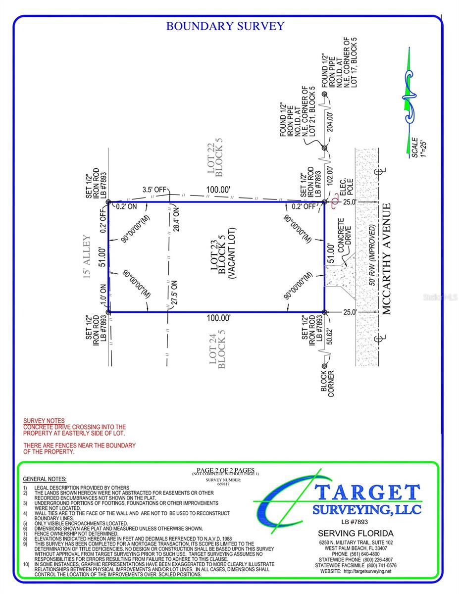 LOCKHARTS SUB - Land