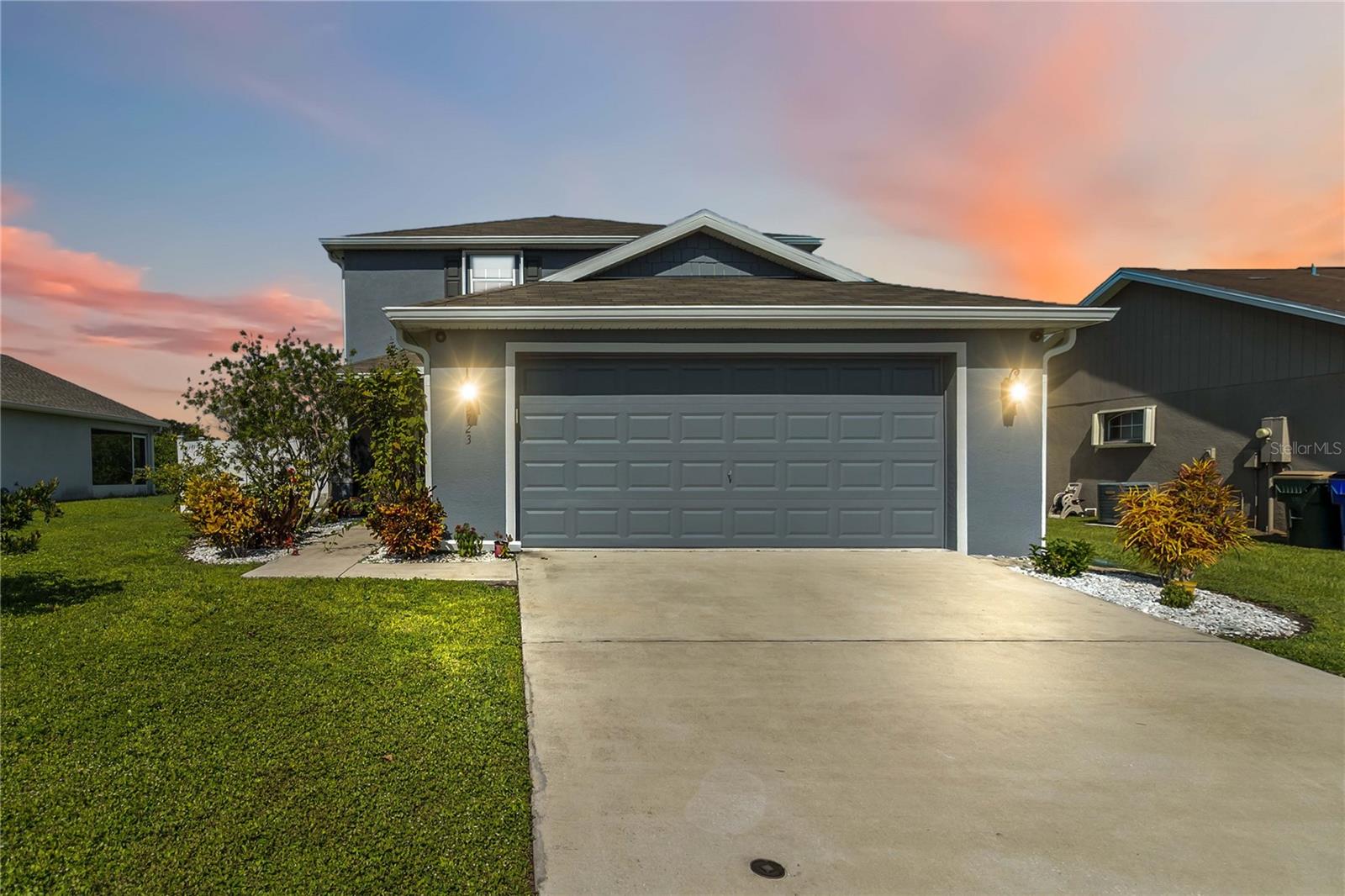 Stunning 4-Bedroom, 3.5-Bath Home in Sought-After Deer Creek – Loaded with Upgrades!
Welcome to this gorgeous 2016 two-story home in the desirable Deer Creek subdivision, offering over 2,500 sq ft of thoughtfully designed living space with 4 bedrooms, 3.5 baths, a spacious loft, and countless upgrades throughout.
The main level features luxury vinyl plank flooring, an expansive open-concept living room and kitchen, and freshly painted cabinetry with tons of storage, a butcher block island, deep sink, and modern finishes. Just off the kitchen, step into a cozy 10x20 Florida room leading to a 10x10 patio and a vinyl-fenced backyard filled with fruit trees—mulberry, loquat, and cotton candy fruit—perfect for outdoor enjoyment.
The first-floor primary suite offers comfort and convenience with dual closets, dual sinks, a 36" vanity, an oversized shower, and sleek vinyl flooring. A half bath and mudroom/nook complete the main level.
Upstairs, you’ll find three generously sized bedrooms, including one with a Jack & Jill bath featuring a handicap-accessible shower, a second full bath with a tub, and a spacious loft—ideal for a playroom, office, or media space. The laundry room with washer and dryer is also located upstairs for convenience.
Additional highlights include:
Solar-tinted windows, security front door, smart thermostat, gutters, and security cameras,
Three 75” TVs included, along with Ring doorbell, irrigation system, and hurricane shutters,
Oversized 2-car garage with attic fan, two 220V EV chargers, insulated foam walls, and smart garage door,
Low HOA, NO CDD, and seller offering a 1-year American Home Shield warranty with full price offer.
Community amenities include a playground, and the location can’t be beat—just minutes from top-rated schools, shopping, hospitals, the Turnpike, and more!
This one-of-a-kind home is move-in ready and packed with value—schedule your private tour today!