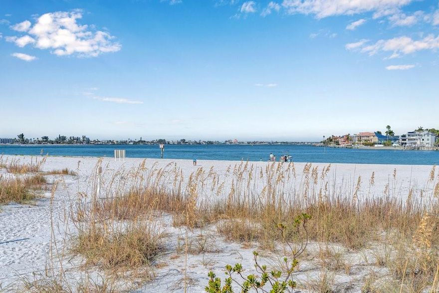 see live video fly thru 

https://listing.trevisuality.com/vd/223522996

Experience luxury coastal living in this stunning 3-bedroom, 3.5-bath residence at Sunset Pointe on Tierra Verde. Situated in one of the area’s most exclusive gated waterfront communities, this 2,800+ sq ft. unit blends elegant interior design with panoramic water views and unmatched privacy.

Step inside to an expansive open-concept living space featuring floor-to-ceiling impact glass, soaring ceilings, and seamless indoor-outdoor flow to an oversized covered terrace overlooking the Gulf, Shell Key Preserve, and nightly sunsets. The gourmet chef’s kitchen is equipped with top-of-the-line appliances, a large center island, custom cabinetry, and designer finishes—perfect for entertaining. Home has Pelican whole house water filtration system, electric fireplace, leak detection system and electric hurricane shutters.

The spacious primary suite offers breathtaking views, a spa-style bath with dual vanities, a soaking tub, and a generous walk-in closet. Two additional ensuite bedrooms provide ideal accommodations for family or guests. A private elevator entry, premium flooring, and high-end fixtures accentuate the home’s refined style.

Sunset Pointe residents enjoy a resort-level lifestyle with exclusive amenities including a beachfront pool and spa, state-of-the-art fitness center, outdoor kitchen pavilion, private beach access, secured under-building parking, and immediate access to pristine walking trails along the Gulf.

Perfectly positioned minutes from Fort De Soto Park, world-class marinas, and the vibrant dining and arts of downtown St. Petersburg, this exceptional home delivers the best of luxury, privacy, and waterfront living on Tierra Verde.

A rare opportunity to own one of the premier units in Sunset Pointe—where every day ends with a sunset.