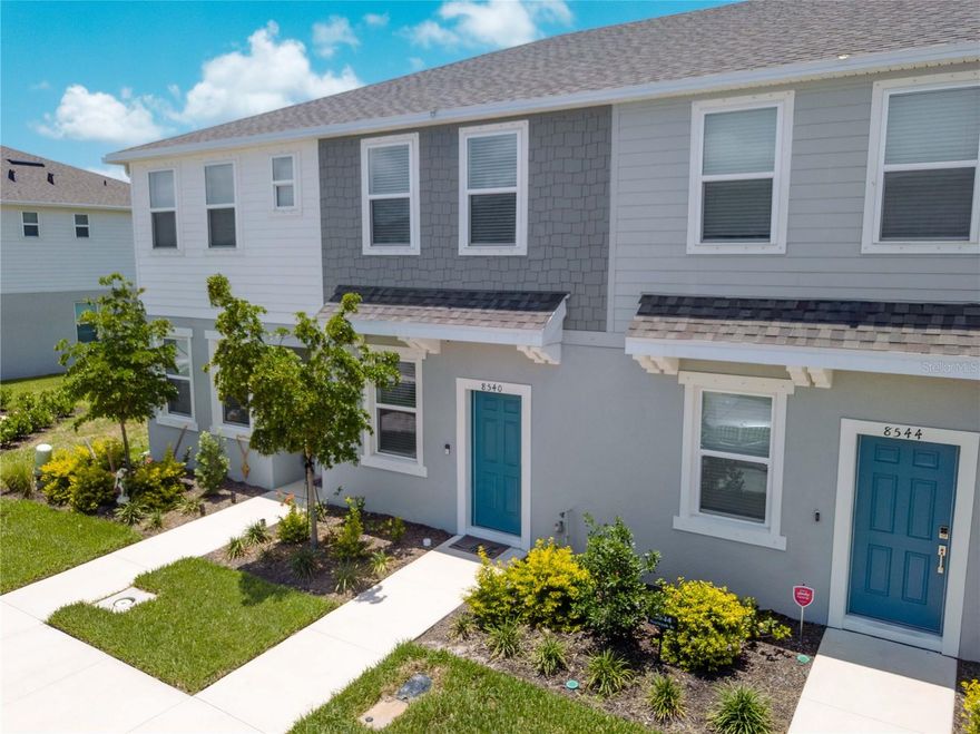 NEW PRICE IMPROVMENT, PRICED BELOW MARKET VALUE FOR QUICK SALE AND THE HOA FEE is $140.00 less than the NEW ones the builder is offering,  This is by far a better deal. Why wait on new construction when you can move right into this 2024 built, barely lived in 2 bedroom, 2.5 bath townhome in Skye Ranch.  Looking for a bright, clean and fresh new start and pay less than the builder's current pricing? This almost-new home offers modern finishes, low-maintenance living, and incredible value in one of Sarasota’s most up-and-coming master-planned communities.  Interior Features:  Light and bright with 9-foot ceilings and an open concept layout, Sleek kitchen with quartz countertops, stainless appliances, shaker style cabinetry.  Spacious main floor living and dining area plus a convenient guest powder room, Primary suite upstairs with quartz dual vanity, walk in shower, and ample closet space. Second bedroom also features a private en suite bathroom with tub/shower combo. Upstairs laundry closet with washer and dryer included. Upgrades & Extras:
Built in 2024, gently lived in, and shows like new,  HOA maintained exterior and roof for care free ownership, Transferable builder’s warranty for added peace of mind, Priced below current builder inventory instant equity potential! ?? Resort-Style Amenities: Skye Ranch offers tennis, pickleball, volleyball, soccer, a resort-style pool, and more, Pet friendly with green space and sidewalks throughout, Zoned for Riverview High School; Skye Ranch K–8 School opening August 2025.  Prime Sarasota Location: Minutes to I-75, Sarasota Memorial’s Venice campus, shopping, and restaurants, A short drive to Nokomis Beach, Siesta Key, and downtown Sarasota. This turn-key home is ideal for full-time living, seasonal enjoyment, or even as a short-term rental opportunity (buyer to verify community rental guidelines).
Don't wait for new construction own now, for less. Schedule your private showing today and see why this is one of the best values in Skye Ranch!