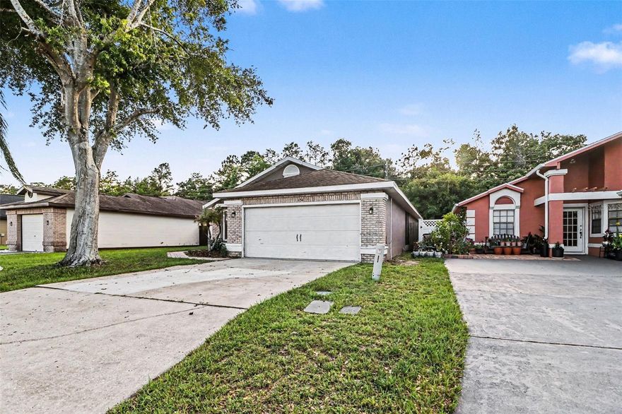 Welcome to this three-bedroom, two-bathroom home located in the Buenaventura Lakes Unit 10 Add 01 neighborhood. This home features an inviting open floor plan that creates a seamless flow throughout the main living areas. The updated kitchen is both stylish and functional, boasting beautiful granite countertops and stainless-steel appliances. Step outside to enjoy a private, fully fenced-in backyard that offers a secure space for outdoor living. The location is a standout, offering seamless access to major routes. You are just two minutes from the local Walmart Super center and steps away from the Turnpike North/South exit. The 417 Expressway is less than five minutes away, and the nearby Osceola Parkway leads you straight to The Loop shopping plaza, filled with a variety of restaurants and retail options. For entertainment lovers, Disney World and other world-class theme parks are just a quick 15-minute drive away. Schedule your private showing today!