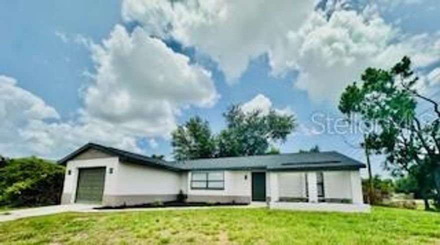 Situated on a generous 0.26-acre corner lot, this charming single-story home was originally built in 1991 and underwent a comprehensive renovation, transforming it into a modern and stunning residence Spanning approximately 1,308 sq?ft, the house features a well-designed split floor plan with 3 bedrooms and 2 full bathrooms—ideal for families, guests, or a designated home office setup

Seller agrees to contribute an amount equal to one (1) percentage point of the mortgage interest rate 
Also will contribute to $3,000 of Closing cost.