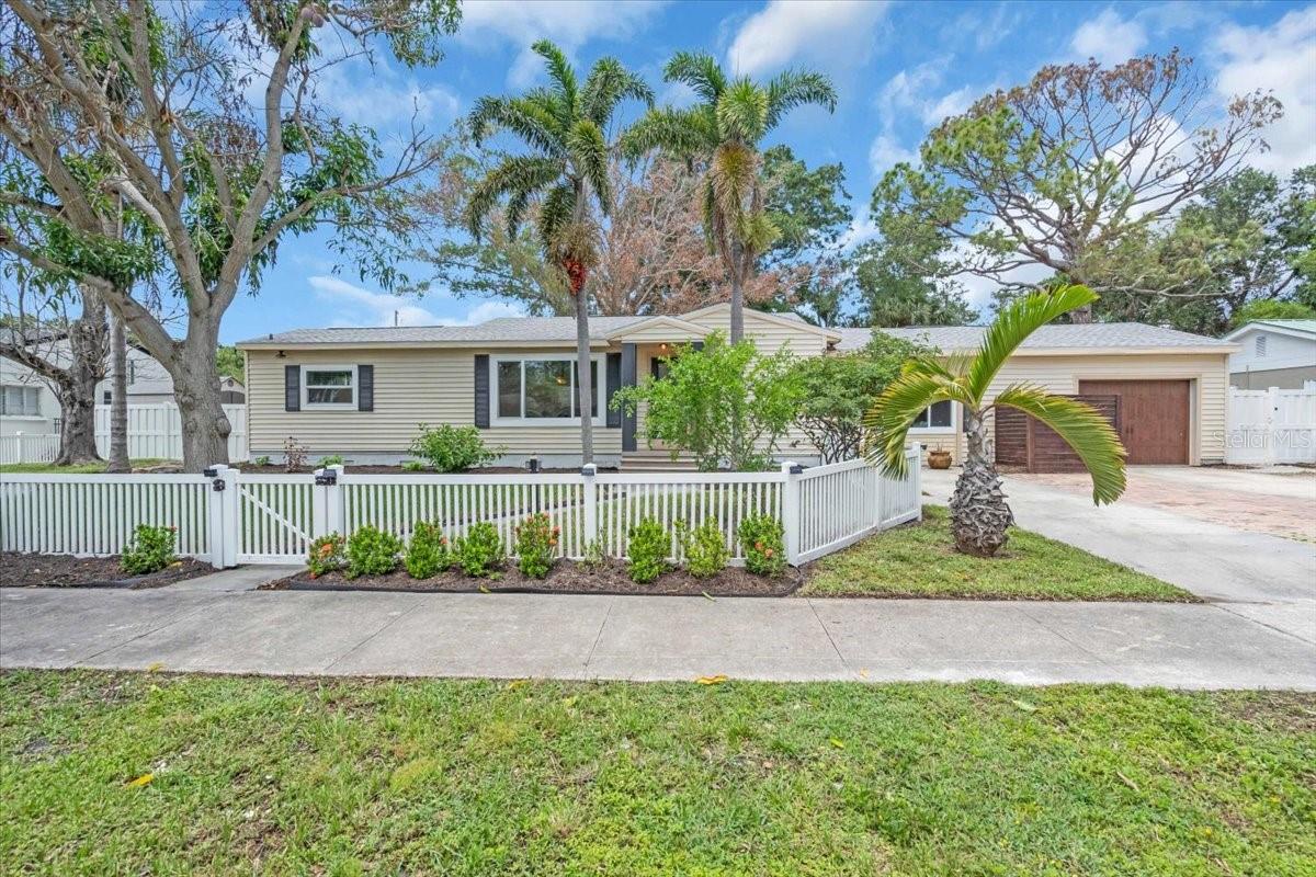 This amazingly versatile home has something for everyone! It has been beautifully remodeled, offers spacious living areas, and can be divided into a main house with In-Law Suite or be used as a large 4 bedroom, 3 bath home.
The In-Law Suite can be opened up to the main house and used as a Primary Suite or it has the ability to be closed off and used as separate living quarters with private entry. There is so much potential here - use the Suite space as a game room, family room, home office, or arts studio. If you need even more work space there is also a finished "She" shed in the back of the property. It can be used for extra storage, a craft room, or a home office - just to list a few options.
The outdoor living space is plentiful too. You can enjoy the deck which has an attached gazebo. The gazebo is screened-in so you can enjoy the backyard in the evening without worrying about bugs. Right next to the deck is the salt water pool and another shed for storage.
The In-Law Suite has it's own fenced in yard that can be separate or opened up to make an even bigger yard for the main house.
Parking is a breeze here with more than enough room for 6+ cars or even a boat.
Along with all of these great features is the fact that this home is near the Marina, shopping and vibrant downtown Gulfport.
