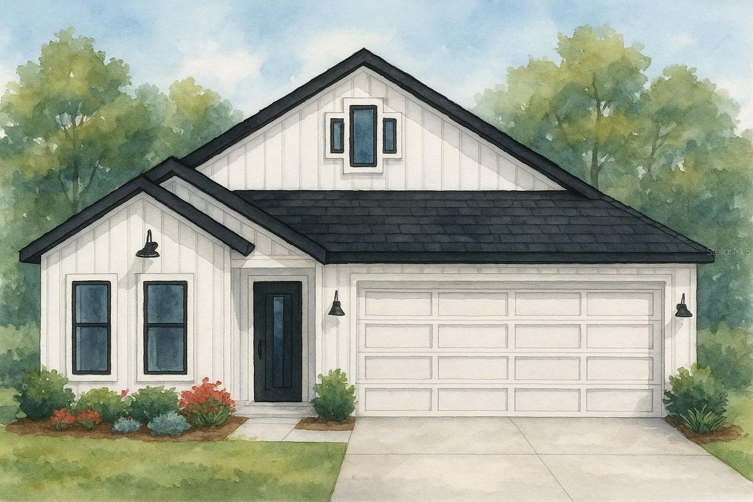 Pre-Construction. To be built. Pre-Construction. To be built. Welcome home to the stunning Micheline IV Model by Kara Bolton Homes! Priced to include both the homesite and an attractive $5,149 flexible spending allowance; you can use these funds toward a rate buy-down, closing costs, or additional upgrades to make this dream home truly yours. Expertly curated by the Kara Bolton Homes design team, the finishes in this stylish residence can also be personalized to reflect your unique taste. Thoughtfully designed, this 3-bedroom, 2-bath home includes a spacious 2-car garage and perfectly blends timeless elegance with modern comforts. Step inside and experience the airy open-concept layout, featuring soaring 10-foot ceilings and elegant 8-foot doors. Luxury wood-look plank flooring extends throughout the main living areas, offering both durability and sophistication. At the heart of the home, discover a gourmet kitchen designed for culinary excellence and entertaining ease. Highlights include sleek quartz countertops, an undermount sink, solid wood cabinetry with soft-close drawers, and top-of-the-line stainless steel appliances: an energy efficient induction range, vented microwave hood, tall tub dishwasher, and disposal. The generous walk-in pantry provides practical storage space, enhancing the kitchen’s beauty and functionality. The bright and inviting living area effortlessly opens to a covered, fully screened lanai through expansive glass doors, creating an ideal space for relaxation and entertaining in your private indoor-outdoor retreat. The luxurious primary suite offers tranquility and comfort, complete with a large walk-in closet and a spa-inspired en-suite bath featuring a walk-in shower, quartz-topped double vanity, and a private water closet. Two additional spacious bedrooms share a beautifully appointed second bath, showcasing a tiled shower/tub combo and quartz vanity. Notable upgrades and conveniences include endless hot water from a tankless gas water heater, a smart deadbolt entry system, and energy-efficient exterior coach lights with photocells. The exterior charm features durable Hardie board siding, decorative pavers, and a beautifully landscaped yard with eco-friendly Zoysia sod and a full irrigation system. Enjoy easy living with a low monthly HOA fee of just $110, which covers high-speed COX internet, access to the community pool, tennis and pickleball courts, clubhouse amenities, and partial front yard maintenance. Builder pays interest during construction period up to $8,500. Located in the sought-after Newberry/Jonesville area, your new home places you just minutes from exceptional shopping, dining, and recreation. Conveniently situated, you’re only 4.5 miles from North Florida Regional Hospital, 11 miles from Shands and the VA, and 8 miles from the University of Florida. Buyer to verify school zones with Alachua County School Board. Contact us today to make this beautiful Micheline IV Model your own!