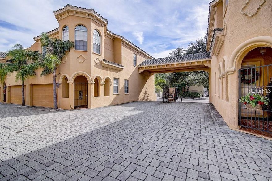 Now THIS is south Tampa living at its finest! This sought-after, gated community is just a five minute walk to Bayshore Blvd where you can enjoy stunning views of downtown! This lovely Mediterranean style 3 bedroom, 2.5 bathroom home features beautiful finishes throughout including: CROWN MOLDING, GRANITE COUNTERS and skylights! Entering the front door you will fall in love with all the open space and beautiful oak WOOD FLOORS throughout the first floor. A large dining area is open to the great room, perfect for entertaining! Great room features marvelous built-in entertainment nook, bright windows and gas fireplace! A separate breakfast nook area offers French door leading to the private deck. Outstanding kitchen is any chef's dream featuring 42" MAPLE CABINETS TOPPED WITH CROWN. Best of all it has a GAS-TOP STOVE! Upstairs is flooded with natural light through wonderful skylights and features wood flooring. Secluded master suite is the perfect relaxation space offering French doors to a spacious balcony. Master bathroom offers dual sinks, garden tub, separate shower, large linen closet, and a huge walk-in closet! Two more spacious bedrooms also offer walk-in closets. Washer and dryer hook-up upstairs for added convenience! Easy commute to MacDill Air Force Base, Downtown, St. Petersburg and close to shopping, dining and great night life! This home and this amazing location will not last long! Come take a look!

Minimum lease is 12 months. First month's rent and one month as the security deposit.