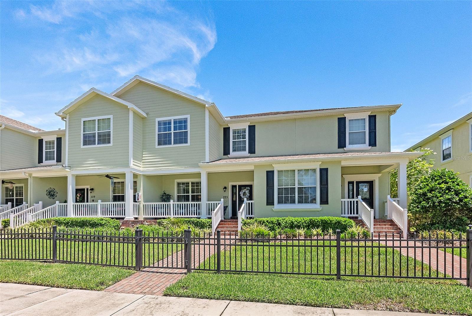 Introducing Sun Ketch townhomes at Northeast. This stunning 2-story townhouse boasts modern elegance and convenience in every detail. Featuring a total of 4 spacious bedrooms and 3.5 bathrooms, this home is perfect for families and professionals alike. The open-concept main floor offers a bright and airy living room, a beautiful kitchen with stainless steel appliances, a large pantry closet, granite countertops, and an island perfect for entertaining. The dining area opens up to a private patio, ideal for summer BBQs and relaxing evenings. There is also a convenient community pool and a pet-friendly atmosphere. The main level is outfitted with all the living space, lots of storage areas, and a convenient guest powder bathroom. Upstairs, there are 3 bedrooms and two full bathrooms, including the primary suite with a walk-in closet and an en-suite bathroom with dual vanities, a soaking tub, and a separate shower. The other two additional bedrooms, sharing one full bathroom, and a spacious utility room complete the second floor. In addition to the main townhouse, this property features a separate garage apartment above the 2-car garage, ideal for guests, an office, a fitness room, a man cave, etc, with separate HVAC, this space will be perfect for just about any need. This bonus 4th bedroom space features a private entrance, vaulted ceilings, and a full bathroom. Rear entry garage with alley access and parking apron for additional parking. Newer construction and higher elevation keep insurance costs low. Located in a highly sought-after neighborhood, this townhouse is close to both downtown St. Pete and Tampa, which boast excellent restaurants, nightlife, and our world-famous beaches. Conveniently located less than a mile from a brand-new Whole Foods, YMCA, and public boat ramp, and several parks. With its inviting front porch, gated entry, high ceilings, and abundance of natural lighting, this home offers a wonderful combination of style, flexibility and comfort. Don’t miss the chance to make this lovely townhouse your own!