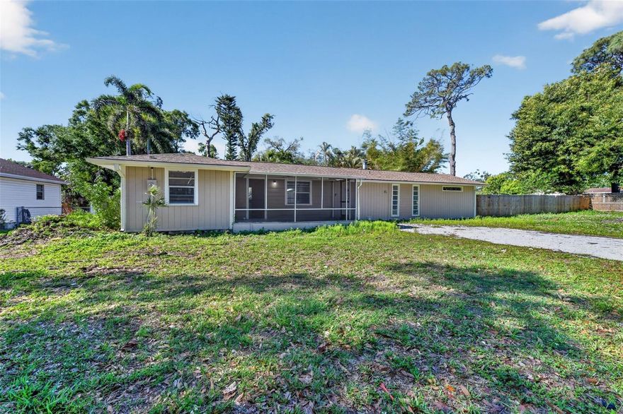 Experience the quintessential Florida lifestyle in this charming coastal retreat located in the desirable Desoto Lakes community. This beautifully maintained residence captures the essence of Sarasota living with a bright, open interior that seamlessly blends comfort and style. The heart of the home features a spacious living area that flows effortlessly into a functional kitchen, perfect for both casual morning coffee and evening entertaining. The split floor plan ensures maximum privacy, highlighted by a serene primary suite and well-appointed guest bedrooms. Step through the sliding glass doors to discover your private outdoor oasis—a generous, fenced-in backyard that offers the ideal canvas for a lush tropical garden, a future pool, or weekend gatherings under the Florida sun. Notable features include a durable exterior, an attached garage for convenient storage, and a prime location that places you just minutes from the world-class shopping and dining at University Town Center. With easy access to the pristine sands of Siesta Key and Lido Beach, as well as the vibrant arts scene of downtown Sarasota, this home offers an incredible opportunity to own a piece of paradise.