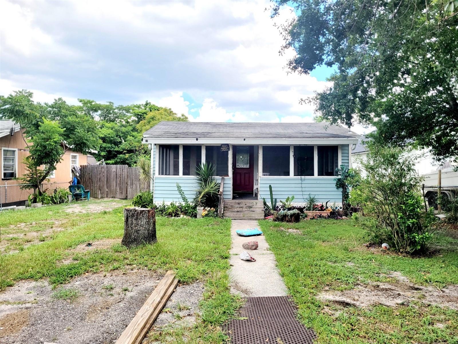 INVESTOR ALERT! Dont miss this investment opportunity to start your next project in a desirable area of Orlando that has quick access to Kirkman Rd and the 408 providing quick access to downtowm Orlando and all the attractions! Property features a 3-bedroom 1-bath single family home and a 1-bedroom 1-bath in-law suite in the back making this the perfect deal to either flip or keep as an income property. Cash only. Will not qualify for financing because of condition. Being Sold AS-IS.