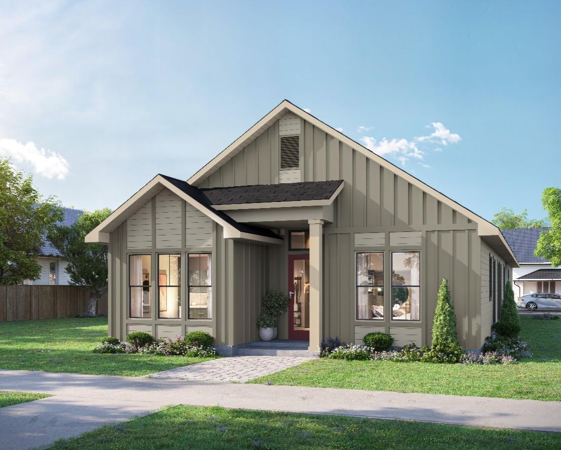 Under Construction. Charming Home in Award-Winning Town of Tioga – Ready August 2025!
Introducing your future dream home — a cozy and inviting 4-bedroom, 3-bath Tommy Waters Custom Home, artfully designed with clean, modern lines and timeless charm. Thoughtfully crafted, this home offers everything you need and nothing you don’t, with lots of upgrades and attention to detail throughout.
Features include crown moulding, an electric fireplace, custom cabinetry, quartz countertops, upgraded appliances, and so much more — truly a must-see!
Enjoy high ceilings, a spacious open floor plan, and an abundance of natural light that creates a bright, welcoming atmosphere. The layout flows seamlessly into a private courtyard style screened side porch, perfect for relaxing or entertaining year-round.
Located in the golf cart-friendly community of Town of Tioga, residents enjoy access to amenities including a pickleball court, clubhouse, community pool, playground, tennis courts, sand volleyball, basketball courts, and walking trails. Plus, you're just steps from Tioga Town Center, offering fine dining, boutique shopping, and Gainesville Health and Fitness right next door. Approximately 4 miles to I-75, 4.5 miles to North Florida Regional, 8 miles to the University of Florida, and 11 miles to Shands.