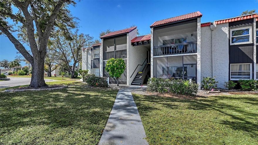 This move-in ready, model-like condo features IMPACT WINDOWS AND SLIDERS, tankless water heater and luxury vinyl flooring throughout. Located in a well-managed community with some of the lowest fees in Sarasota. Residents enjoy premium amenities, including tennis, pickleball, fitness, two community pools, shuffleboard and a clubhouse. The picturesque grounds, offer tree lined streets, ponds, gazebos, and barbecue grills. Perfectly situated in a prime central location you are minutes from world class beaches, the legacy Trail, and Sarasota’s Premier arts, dining, and shopping. This is maintenance, free living at its finest. Why rent or join a health club when you can have it all here!