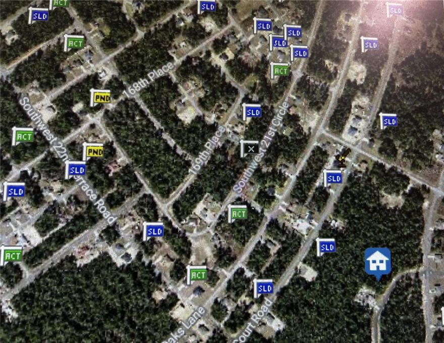 Wow! No "HOA" and yes! An oversized Lot!  This lot will accommodate your dream home and so much more.  This thriving area of Ocala has much to be excited about, it's close to I-75, great schools, and tons of entertainment.  HWY 200 is not far away, there are parks, the rainbow river and of course the "World Equestrian Center" Hurry! Bring your builder and start carving out your slice of paradise.  The Florida lifestyle awaits you.