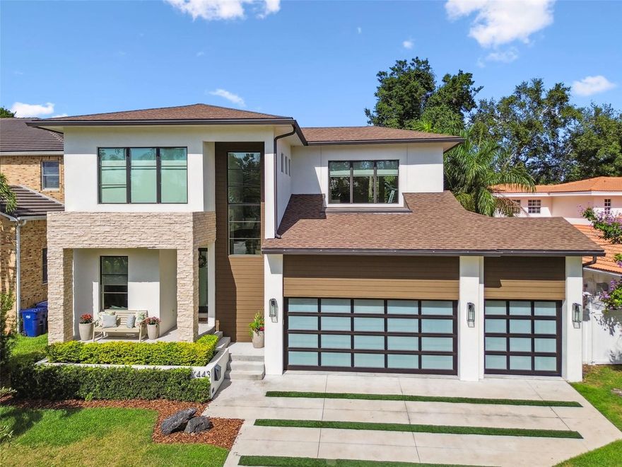 Stunning architectural design and the exceptional use of premium materials define this fully custom Davis Islands residence by renowned BUILDeriors. Perfectly situated on one of the island’s quietest and most desirable streets, this home exemplifies timeless modern luxury with a seamless blend of function and elegance.

Inside, you’ll find an open-concept floor plan enhanced by motorized window treatments, designer lighting, engineered diagonal hardwood floors, and exquisite tile work. The expansive living room features a natural limestone feature wall and opens effortlessly into the open living space.  Enjoy the chef’s kitchen, where custom cabinetry, quartz countertops with a waterfall island, and top-of-the-line Wolf and Sub-Zero appliances—including a 6-burner gas range, under-counter wine refrigerator, drawer microwave, walk-in pantry, and butler’s pantry—cater to both everyday living and upscale entertaining.

A wall of stacked sliding glass doors blurs the line between indoors and out, revealing a covered lanai with a full outdoor kitchen and a striking saltwater pool finished with mosaic tile along the waterline. The entire space is designed to provide a true indoor-outdoor lifestyle, perfect for Florida living and entertaining year-round.

The first floor also includes a separated guest suite with bathroom, an office, flex space currently being used as a dining room, and a beautifully appointed half bath. Upstairs, the private primary suite offers a peaceful retreat with a wall of sliding glass doors overlooking the pool, a jaw-dropping 33-foot custom closet, and a luxurious spa-inspired bath with dual vanities and designer finishes. Two additional en-suite bedrooms, a laundry room, and a versatile flex room complete the second floor.

This home also includes a full home audio system with speakers throughout the interior and exterior, a comprehensive security system with cameras and alarm monitoring, tankless water heaters, gas pool heater, a multi-zone HVAC system, and a spacious three-car garage. Every closet is custom outfitted, every fixture is curated, and every inch of this home has been crafted with care and intention.

Truly a one-of-a-kind property in one of Tampa’s most sought-after neighborhoods, Davis Islands.  A GOLF CART COMMUNITY, it’s easy to explore everything the island has to offer. There are no HOA fees, yet Davis Islands residents enjoy a wealth of amenities, including tennis courts, dog beach, boat ramp, playgrounds, open parks, bike paths, and scenic waterfront views. You’re just a short walk to Bayshore Little League or the Village for boutique shopping, delicious dining, and live music. Less than 20 minutes to TPA, downtown Tampa, International Mall, Tampa General, and Tampa Stadium, this Davis Islands masterpiece offers the best of modern living in a timelessly designed package.