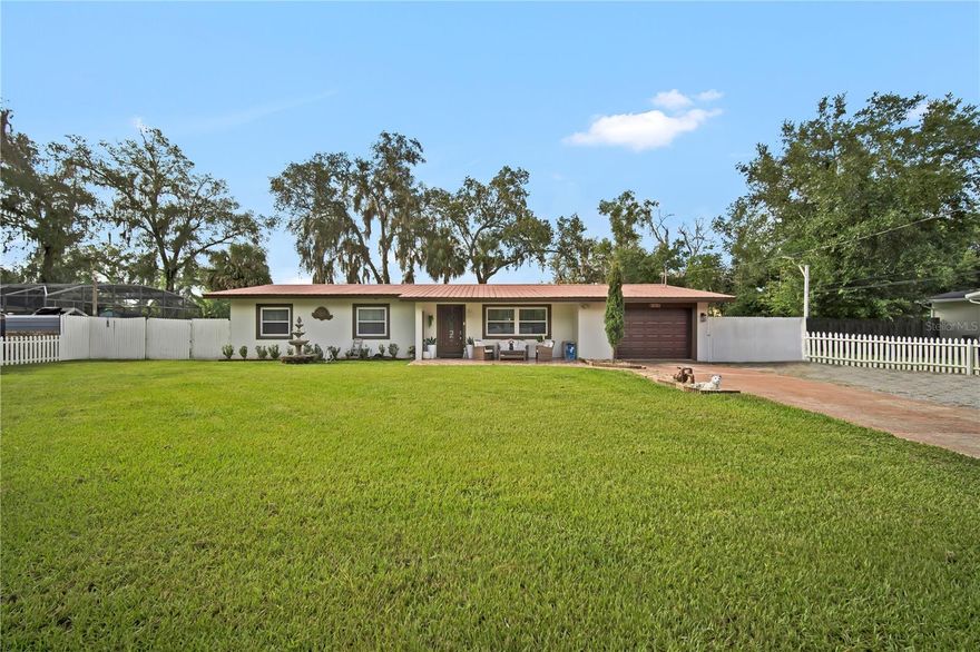 Price Improvement! No HOA! Ideal for owner-occupants or investors. Discover the opportunity at 427 W. Lakeview Ave, located near the heart of Downtown Lake Mary and just steps from beautiful Crystal Lake. Nestled on higher ground, this home combines a desirable location with functional features, including a durable metal roof, water treatment system, and a full suite of Whirlpool kitchen appliances. The layout offers multiple areas that serve as additional living spaces, providing flexibility for a variety of needs. The den/office features a half bath and a separate shower, currently used as a 4th bedroom. Portions of the home added living spaces need repairs/finishing touches, allowing buyers to tailor the space to their own style. The large family room is perfect for gathering with family and friends. This home includes an updated kitchen and guest bathroom. The entire yard is fenced, front and back, and the property includes a one-car garage with additional storage space. With its prime location and versatile spaces, this property presents an excellent opportunity in one of Lake Mary’s most sought-after neighborhoods. Enjoy Lake Mary living at its best with the weekend farmer’s market, downtown restaurants, shopping, athletic fields, splash pad, tennis and pickleball courts, and the Crystal Lake, all short distance. Also, Griffin Farms Center featuring, restaurants, a supermarket and gym is also nearby. Convenient access to I-4, 417, Sanford International Airport, and much more adds to the appeal. Don’t miss this opportunity—this gem will not last long! SHOWINGS BY APPT ONLY!.