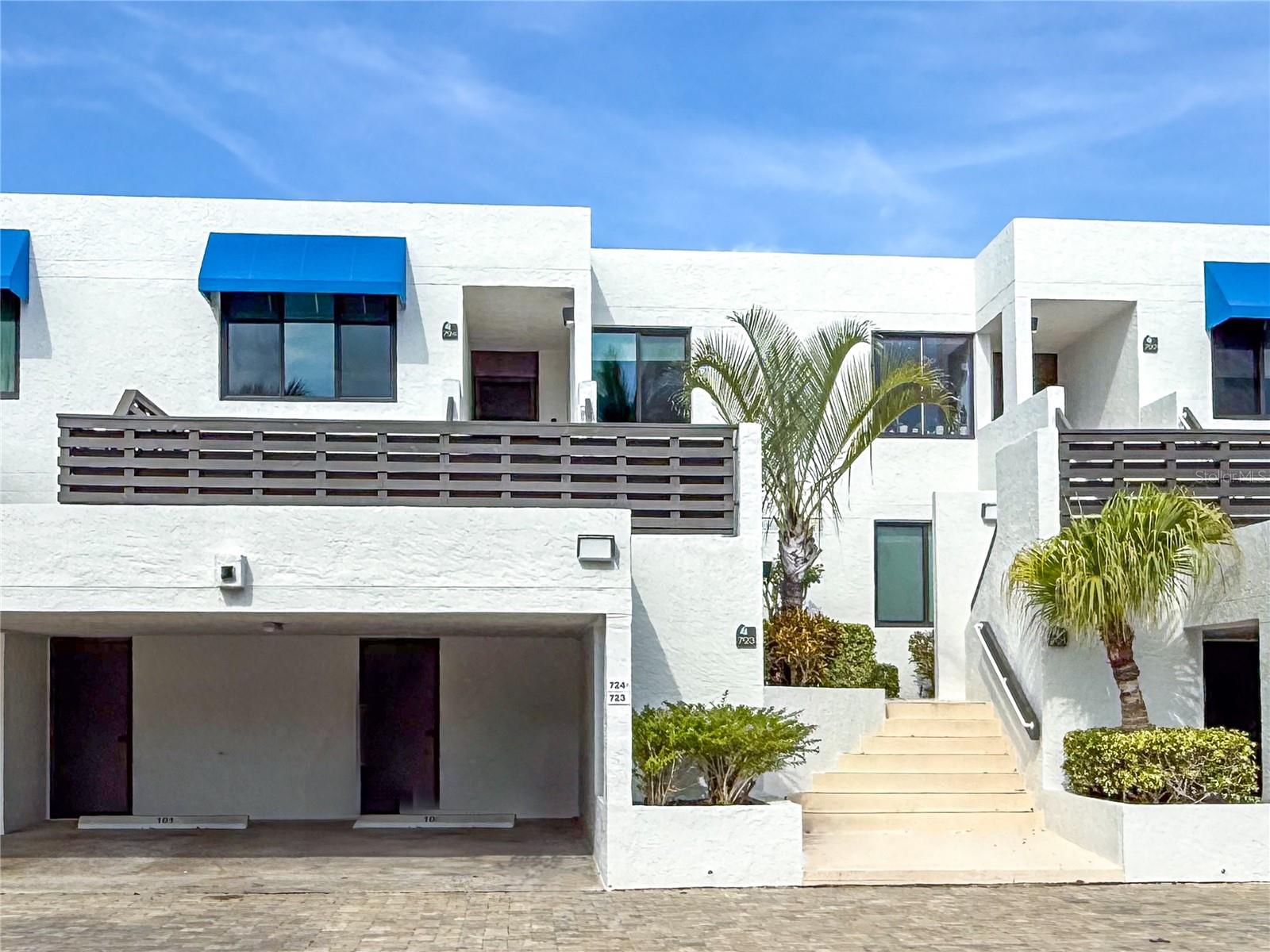 STUNNING GULF VIEWS! Enjoy the sparkling glimmer of the morning waters and picturesque sunsets from almost every room. This meticulously maintained 2 bedroom, 2 bathroom furnished condominium features an open concept floor plan with expansive Living/Dining/Kitchen area. The generous size primary bedroom with adjoining bathroom includes a double vanity, separate shower, a walk-in closet and a small alcove that accommodates a desk. Bayport Beach & Tennis Club is an amenity-rich community at sea's edge with 27 acres of lush mature tropical landscaping. This gulf to bay community offers an active island lifestyle with 4 Har Tru tennis courts, a Jr. Olympic sized (heated) pool, private fishing pier, kayak facilities, Bocce court and amazing nature trails. The spacious clubhouse, with fitness and full kitchen, hosts a number of social activities. Simply walk across the street to the private beach on the Gulf of Mexico for a morning of beachcombing, surf casting or memorable sunsets. Just minutes to St. Armand's Circle which is well known for its world class shopping and dining. Cross over the Ringling Bridge to Downtown Sarasota where you will find additional dining, theater, opera, ballet, symphony, art galleries, the Van Wezel Performing Arts Hall, Selby Gardens and of course the Ringling Museum.