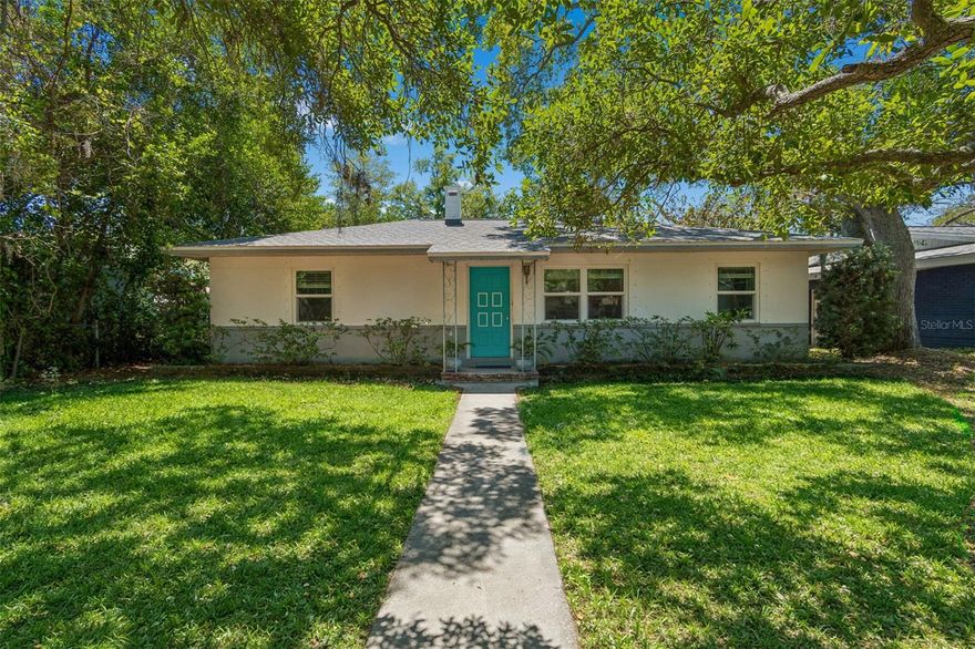 An artistic retreat in the heart of Gulfport, this mid-century pool home blends timeless design with inspired updates, all centered around a lush, whimsical outdoor space that feels like a living work of art. 

Ideally situated on a charming brick-lined street in a sought-after Gulfport neighborhood, just minutes from the downtown waterfront and vibrant Arts District, and within close proximity to Stetson University and only three blocks from Pinellas Trail access.

Step inside to a spacious, light-filled living room showcasing stunning refinished terrazzo floors, elegant cove ceilings, and beautiful built-in bookshelves.

The living area flows effortlessly into a recently modernized kitchen featuring solid wood 42-inch cabinetry with dovetail drawers, custom built-in storage solutions, quartz countertops, a natural gas range, and a convenient breakfast bar.

This versatile floor plan features a spacious king-sized primary bedroom with a generous closet, along with a well-sized guest room offering tranquil pool views. Two well-preserved mid-century bathrooms showcase original retro tile in exceptional condition, celebrating the home’s authentic architectural character.

At the rear of the home, a spacious multi-use Florida room overlooks the pool and screened patio - perfect as a home office, artist’s studio, additional living space, or dining area. With the addition of a wall, this space could easily be converted into a third bedroom while still maintaining ample living area.

Beyond the Florida room, you’ll find a large screened porch with beautiful exposed wood-beam ceilings - an ideal place to relax, catch the breeze, and enjoy tranquil views of the pool and lush, tropical landscaping. The backyard feels like a private, whimsical retreat, complete with a sparkling in-ground pool, sun deck lounge area, charming vine-covered arbor, outdoor shower, and an abundant variety of mature plantings that attract butterflies and offer year-round color. The yard is fully fenced for added privacy and seclusion.

At the rear of the property, an oversized air-conditioned one-car garage offers a built-in workbench, shelving, and a spacious laundry area with a full-size washer and dryer, along with ample room for covered parking. Convenient alley access leads to a long driveway providing abundant off-street parking for multiple vehicles, as well as easy rear entry to the home.

Additional improvements include a New Shingle Roof (2025), Hurricane Impact Windows (2023), Tankless On Demand Gas Water Hater (2020), and Blown Insulation (2021). 

This Gulfport gem sits in a prime location close to the artsy downtown district, marina, and scenic parks, and is just around the corner from Stetson Law. Whether you're strolling to the Tuesday market or heading to the beach for sunset, everything you love about coastal living is close by. Spend your days exploring art galleries, browsing unique boutiques, savoring local cuisine, and unwinding on some of the Gulf Coast’s most stunning beaches. This ideal location also offers quick access to vibrant Downtown St. Pete and convenient connectivity to I-275 for effortless commuting or weekend adventures.