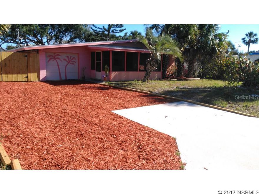 LOCATION...LOCATION...LOCATION...: ADORABLE ...STEPS TO ATLANTIC OCEAN & STROLL TO FLAGLER AVE. .NEW ROOF & AC NEWER, TILE THROUGHOUT...DECORATE TO TASTE...CUTE BEACH HOME W/ GARAGE ON LARGE FENCED LOT ...  FRONT SCREENED PORCH. TO SIT BACK AND ENJOY ... GREAT BEACH BREEZES   .. NICE OPEN FLOOR PLAN w/ SUN TUNNEL FOR ADDED LIGHT .. .. NICE UPDATED KITCHEN W/ STAINLESS APPLIANCES ... A MUST TO SEE..... MAKE IT YOURS !! ;Water: City