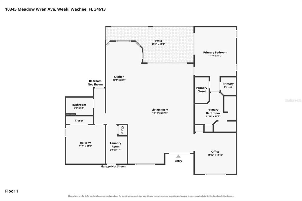 Photo of 10345 Meadow Wren Avenue, Weeki Wachee, FL 34613 (MLS # W7887972)