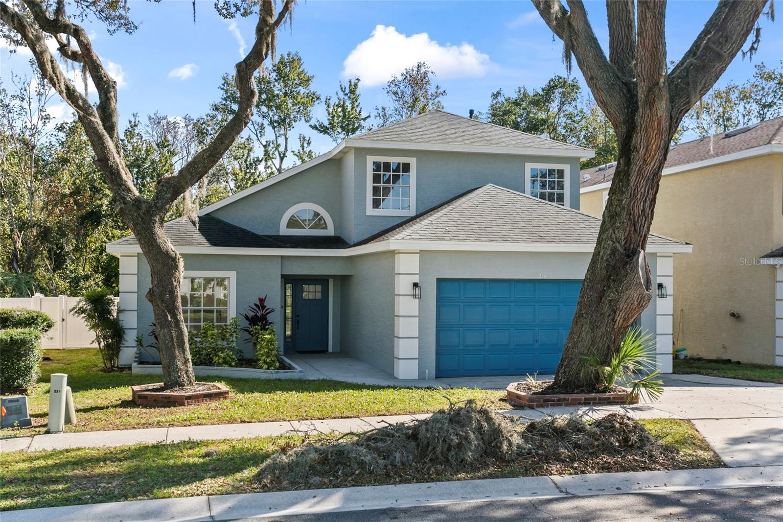 Beautifully renovated four bedroom, two and a half bathroom POOL home available for rent now! This home has been completely renovated from top to bottom including new appliances, flooring, paint, bathrooms, and kitchen. There is a two car garage and backyard space outside of the pool enclosure. A new water heater installed Oct 2025. Washer and dryer are already in the home and the rent INCLUDES pool cleaning and lawn maintenance. This community is close to Disney and other major attractions. This turnkey home is available for rent now. Contact me to schedule a private showing.