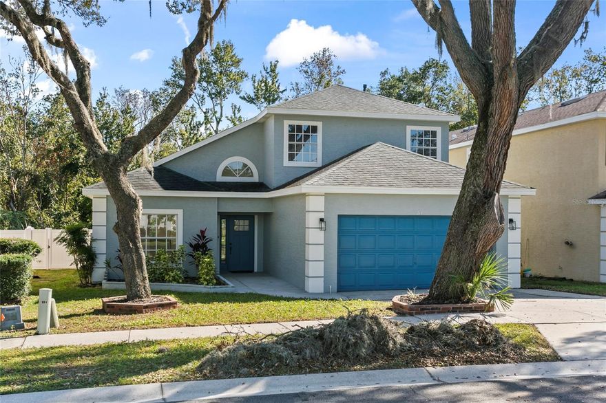 Beautifully renovated four bedroom, two and a half bathroom POOL home available for rent now! This home has been completely renovated from top to bottom including new appliances, flooring, paint, bathrooms, and kitchen. There is a two car garage and backyard space outside of the pool enclosure. A new water heater installed Oct 2025. Washer and dryer are already in the home and the rent INCLUDES pool cleaning and lawn maintenance. This community is close to Disney and other major attractions. This turnkey home is available for rent now. Contact me to schedule a private showing.
