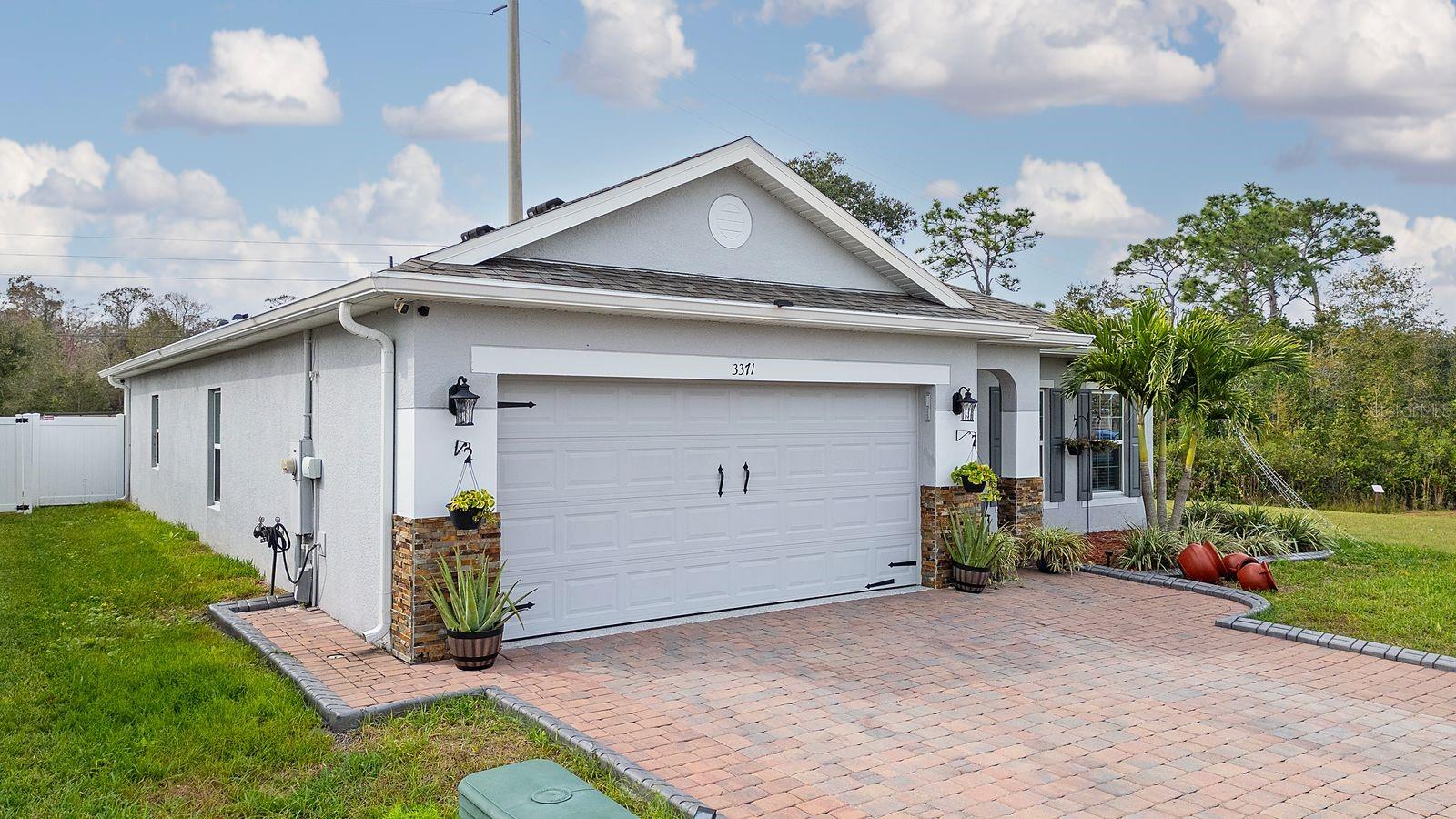Welcome to this gorgeous 2017 built single family home with 4 bedrooms, 2 bathrooms. This beauty is ready to be rent. The location can't be better, not only geographically, but the best corner lot on the community. Property has a spacious floor plan with an open kitchen concept overlooking the living room and formal dining room. Kitchen features Island with breakfast bar and pendant lights. All kitchen appliances are included. Enjoy Florida’s weather on your own private backyard under the wooden covered Pergola, Vinyl fencing and no rear neighbors. Ring doorbell, Nest Thermostat and exterior cameras are included which you can control and watch live from your phone, laptop or tablet. There is Ceramic Tile flooring throughout the living room, dining room, kitchen, bathrooms, Laundry room, and laminate flooring on all bedrooms. Washer and dryer are included. Master bathroom features dual sinks, stand up shower and Tub where you can enjoy long baths after a hard day of work. Property is located minutes from Walmart, Publix, Home depot, Poinciana Regional Medical Center, Gym, Postal service, Library, Schools, shopping Plazas, Restaurants, and Pharmacies. Convenient access to major highways such as I-4, US 17-92, John Young Pkwy and US 192 Highway. Property is approximately 30 minutes away from Disney World, Universal Studios, Sea World, Discovery Cove, MCO airport, Florida Mall and Millenia Mall. Please check the property pictures to discover extra features and more property details