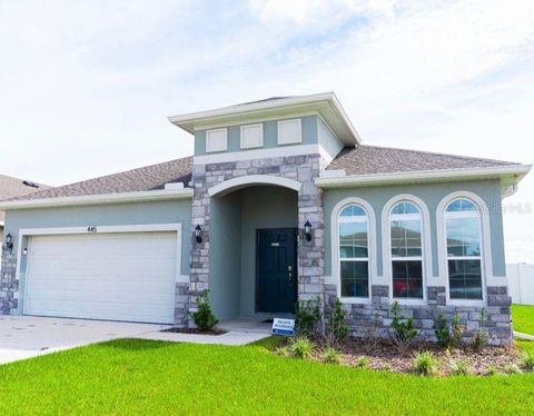 Photo of 445 Silver Palm Drive, Haines City, FL 33844 (MLS # S5139153)