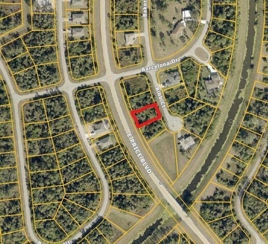 Fantastic opportunity to build your dream home or invest in a growing area of North Port! This desirable vacant lot on a residential cul-de-sac, offers the convenience of city water and electricity nearby, making your building process even easier. This property is just minutes from shopping centers, Tamiami Trail (US-41), and I-75, providing quick access to beaches, dining, and entertainment. The neighboring lot (LOT 4) is also available to purchase for $22,500, offering the option to expand your space for more privacy, or develop multiple properties—buy one or both! Don’t miss this chance to own a piece of land in one of Southwest Florida’s fastest-growing communities!