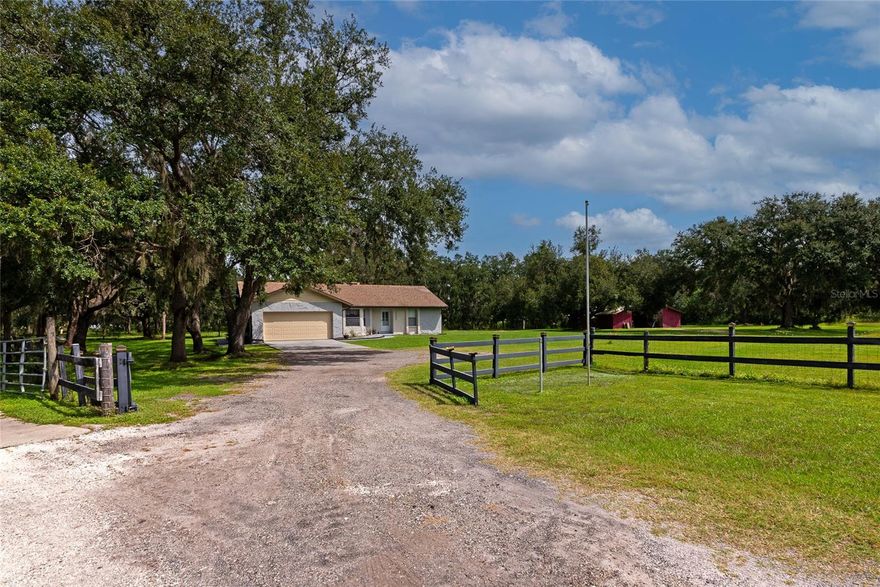 SELLER REVIEWING ALL OFFERS on this property with the perfect blend of FREEDOM, FUNCTION and CONVENIENCE! 
This listing consists of the 3 acre home (15550 CR 675) and the 6.33 acre parcel (15560 CR 675) behind it with the second barn. If you’ve been searching for a property that gives you space to live, room to grow, and the flexibility to make it your own, this is it! Forget about HOA fees, restrictions, and cookie-cutter neighborhoods this property is all about freedom and opportunity. Tucked away in a private setting yet only minutes from Publix, dining, shopping, and entertainment, this versatile property features a 3 bedroom, 2 bath home that’s move-in ready. With A-1 zoning, you’ll have the rare ability to add additional homes (with county approval), making it ideal for multi-generational living, investment opportunities, or creating your dream homestead. Out back, you’ll find two barns including a newer Quonset hut, perfect for equipment, storage, or even running your own business. Whether you’re a contractor, mechanic, builder, or creative entrepreneur, this property can double as both your home and your workspace. Imagine the freedom of eliminating shop rent and combining your household and business in one convenient location! When it’s time to head out, the property is in a prime commuter spot with quick access to I-75 giving you the peace of country style living without sacrificing convenience!
No deed restrictions!
Space for your business, hobbies, or animals!
Room to expand with additional homes (with approval)
This is more than a home, it’s a property that works as hard as you do and gives you the freedom to live life on your terms. Opportunities like this don’t come around often… don’t miss your chance!