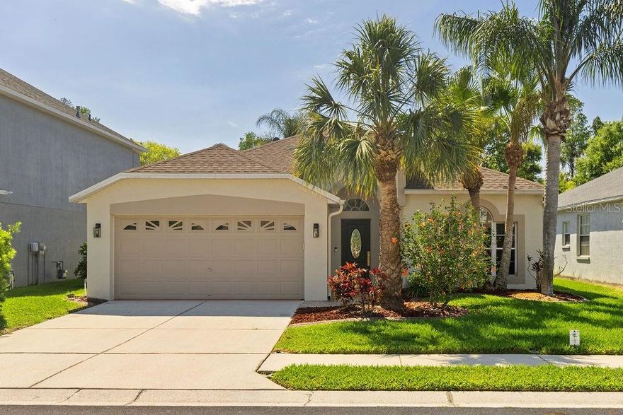 Tucked away on a quiet cul-de-sac street in the gated Fox Wood community of Trinity, this 4BR/2BA pool home with a 2-car garage offers the kind of lifestyle people move to Florida for.

Step inside to an open, functional layout with a desirable split floor plan—giving the primary suite its own private retreat, separate from the additional bedrooms. You’ll also find a formal dining area set apart from the kitchen—perfect for hosting dinners, holidays, or elevating everyday living.

The newer kitchen is a standout—featuring a stylish two-tone design with soft olive upper cabinets, darker lower cabinetry, sleek quartz countertops, and stainless steel appliances. It’s both beautiful and functional, designed to be the heart of the home.

One of the secondary bedrooms can easily be transformed into a private home office, gym, or creative space—ideal for today’s flexible lifestyle.

The living areas flow effortlessly, balancing comfort and entertaining.

But the real magic is out back.

A private, screened-in pool surrounded by lush, wooded greenery creates your own secluded escape. No rear neighbors—just peace, privacy, and a setting that makes morning coffee feel better and evenings last longer. Whether it’s weekend grilling, kids playing, or simply unwinding at the end of the day, this backyard delivers.

Recent upgrades include a new roof (2023) and solar panels for added efficiency and long-term savings. Pool pump and filter 2025.

Living in Fox Wood means more than just a home—it’s a lifestyle. Gated entry, beautifully maintained grounds, and amenities residents truly enjoy: parks, playgrounds, basketball courts, walking trails, and community gathering spaces. Known for its welcoming, family-friendly atmosphere and top-rated schools.

And the location? Exactly where you want to be.

Minutes to everyday essentials like Publix, Walmart, and Home Depot, close to medical facilities including the VA Hospital, and near top golf like Fox Hollow Golf Club. Plus, a short drive to Clearwater Beach and about 30 minutes to Tampa International Airport.

Homes with this kind of privacy, design, and flexibility don’t last.

Come see it in person… you’ll feel it immediately.