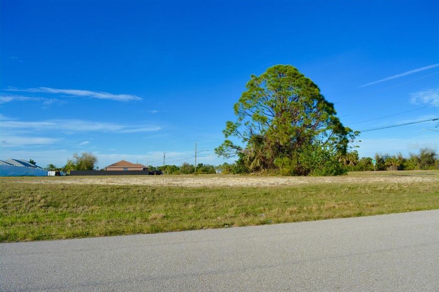 Build your dream home on this corner lot in beautiful Cape Coral, known for its miles of freshwater and saltwater canals, and just a short drive to Punta Gorda and North Fort Myers. Home to manatees, Sirenia Vista Park has kayak routes to Matlacha Pass Aquatic Preserve, where birds wade amid mangroves. This area is conveniently located near retail shops, grocery stores, eateries, schools, parks, and health care facilities, as well as boating and fishing, and the excellent tropical climate makes Cape Coral a great place to live. This property is priced to sell!  INFORMATION IS DEEMED RELIABLE BUT NOT GUARANTEED…TO BE VERIFIED BY THE BUYER AND/OR BUYER'S AGENT, INCLUDING UTILITIES.