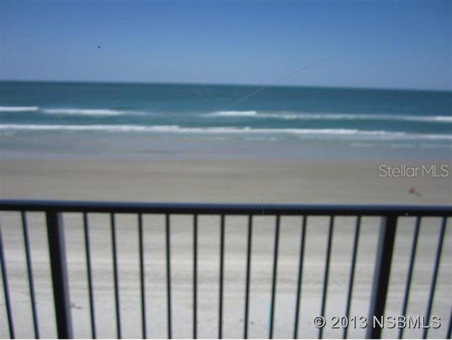 You'll love the Gorgeous OCEAN VIEWS the moment you walk through the front door of this TOP FLOOR, 2-story, FULLY-FURNISHED unit. With both bedrooms upstairs, you'll enjoy the sunrises over the ocean from the master suite and sunsets from the guest room! NEW KITCHEN APPLIANCES included. TRAVERTINE FLOORING throughout first floor. Lovely coastal furnishings throughout. The Pelican offers ON-SITE MANAGEMENT to help with deliveries and/or rentals should you choose to benefit from the rental program. NEW CLUBHOUSE is currently under construction with remaining Assessment of $142 per month ending July 2014. Other common area features include TWO HEATED POOLS and lots of oceanfront outdoor space to enjoy. Close to shopping, restaurants and the entertainments of popular Flagler Avenue. East-facing STORM SHUTTERS. Excellent RENTAL HISTORY. Don't let this one get away. ;Water: City