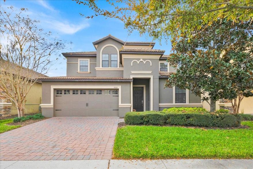 Delivered fully furnished, this exceptional turnkey property is designed for both lifestyle enjoyment and high-end rental performance. Ideal for extended family use or discerning investors, the residence offers a thoughtfully planned layout with impressive flexibility and space. The welcoming entry showcases elegant tile flooring and leads into a home that comfortably accommodates large groups, featuring two primary suites, multiple suite-style bedrooms upstairs, and additional guest rooms throughout.

The interior living spaces are open and inviting, with generous family and dining areas that seamlessly connect to views of the private pool. Oversized windows fill the home with natural light, creating a bright, relaxed ambiance. The well-equipped kitchen serves as a central gathering space, complete with stainless steel appliances, granite countertops, and ample wood cabinetry designed for both function and style.

With convenient access to I-4 and close proximity to Orlando’s major attractions, this property offers an outstanding blend of convenience and resort-inspired living. Whether you are seeking a strong investment opportunity, a shared vacation escape, or a spacious Florida residence, this home delivers on every level. Private showings are now available.