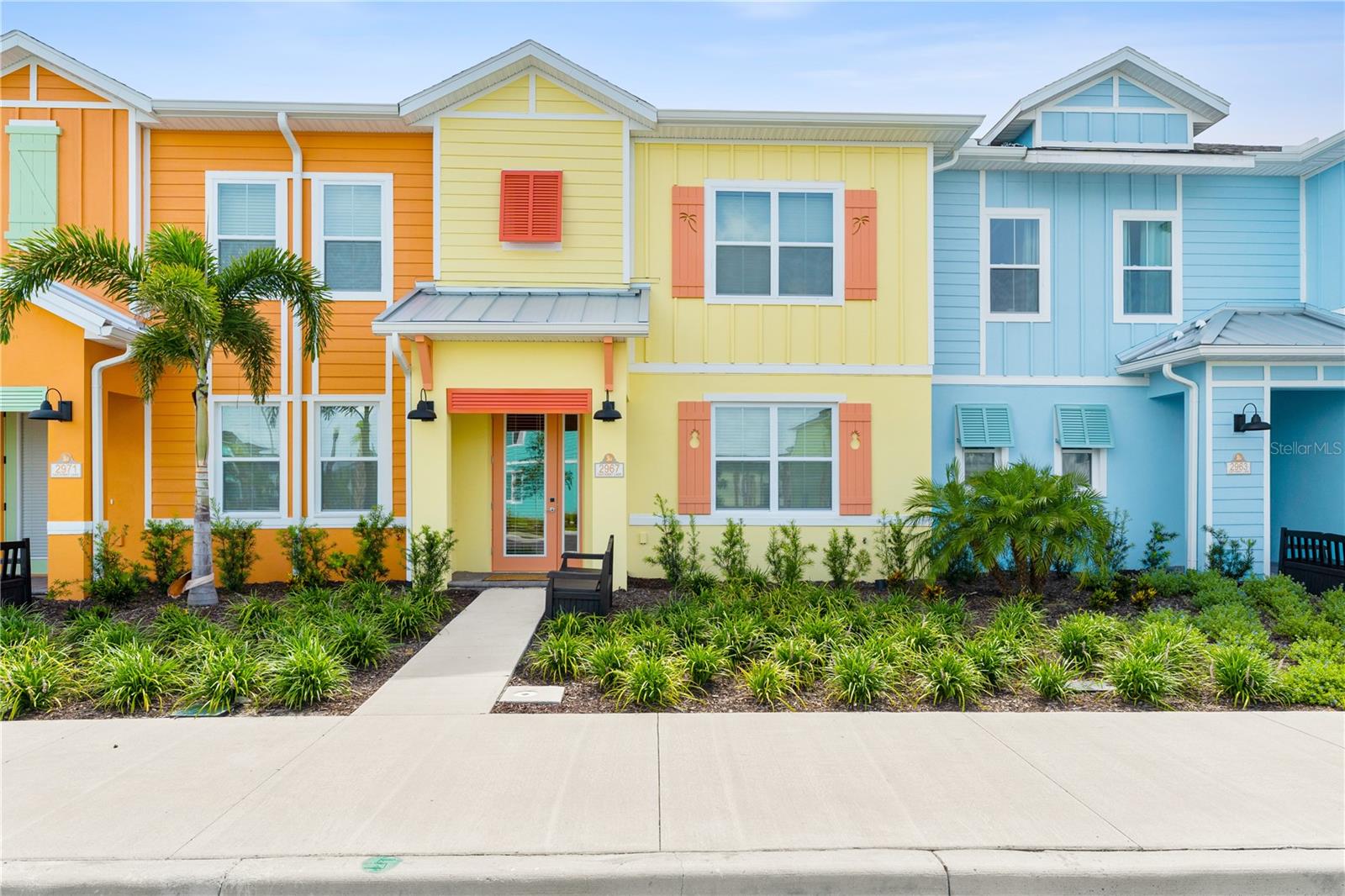 Currently Leased ~ AVAIALBLE FOR MOVE IN ON 9/12/25 - LOCK IN YOUR FUTURE HOME NOW! AMAZING VILLA AVAILABLE FOR LONG-TERM RENTAL AT MARGARITAVILLE RESORT ORLANDO. This Villa has 3 Bedrooms and 3 Baths, High-End Quartz Countertops, Upgraded "Wood" Tile Flooring and Appliances. Kitchen has Island with Seating, Large Counter Space and Windows with Lots of Natural Light. Master Bedroom Located Upstairs has En Suite Bathroom. Backyard has a Beautiful Paved Patio with Tropical Foliage! High Capacity Washer and Dryer. Rental rate includes Cable TV, Internet, Phone, Trash Pickup, Landscaping Maintenance and Irrigation, Pest Control, 24 Hour Security. Membership to the Fins Up Beach Club Amenities is Included for Leases or Subsequent Lease Extensions with a Minimum of 90 Days Each which includes Access to All Pools, Gym and the Salty Rim Bar & Grill. UTILITIES (Electric and Water) are INCLUDED IN RENT (up to $200 Per Month Average Over Lease Term). Home is Fully Furnished. Furniture Package includes Blinds, Drapes, TVs, Artwork, Kitchen Necessities, Utensils, Dishware, Linens, and so MUCH MORE! Unique First of Its Kind Island Lifestyle Resort with Multiple Pools, Restaurants, Bars, Live Music, On-Site Water Park, Gym, Retail and MORE! AMAZING LOCATION CLOSE TO DISNEY PARKS! Come Enjoy the Good Life in Parrotdise! First Month, Last Month, Security Deposit, Application, Proof of Income, Background, Credit and Eviction Checks Required.